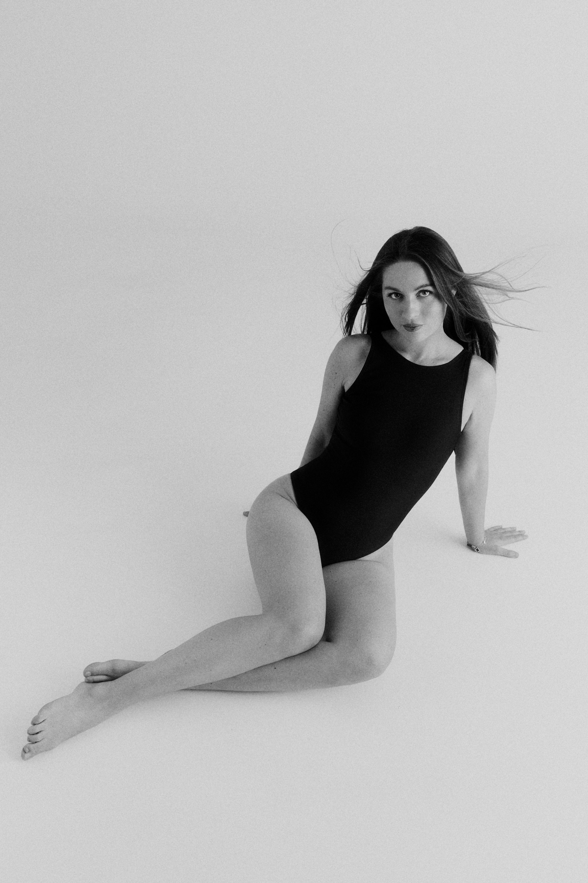 Ч/б фотосессия для Риты