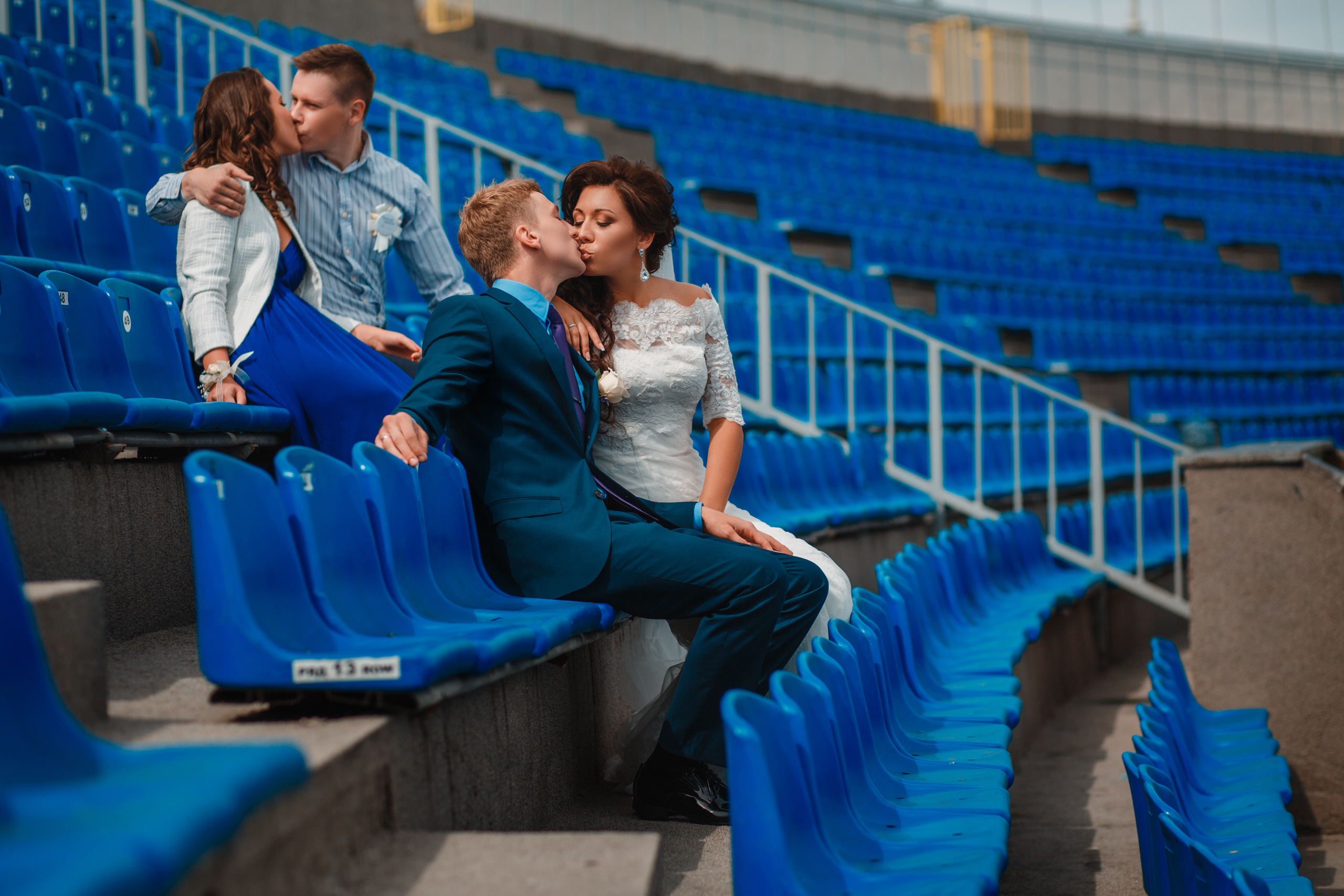 Свадьба на стадионе