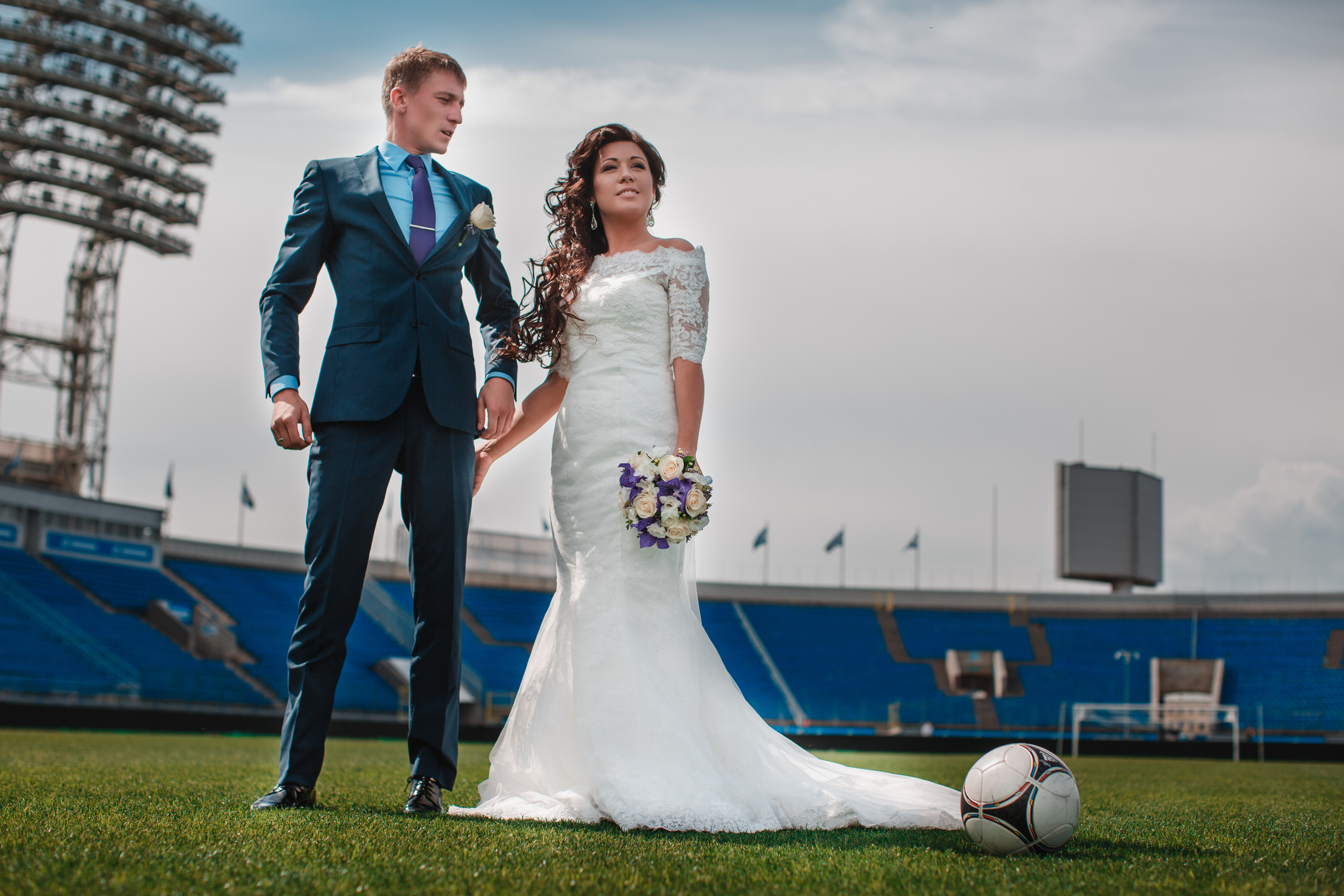 Свадьба на стадионе
