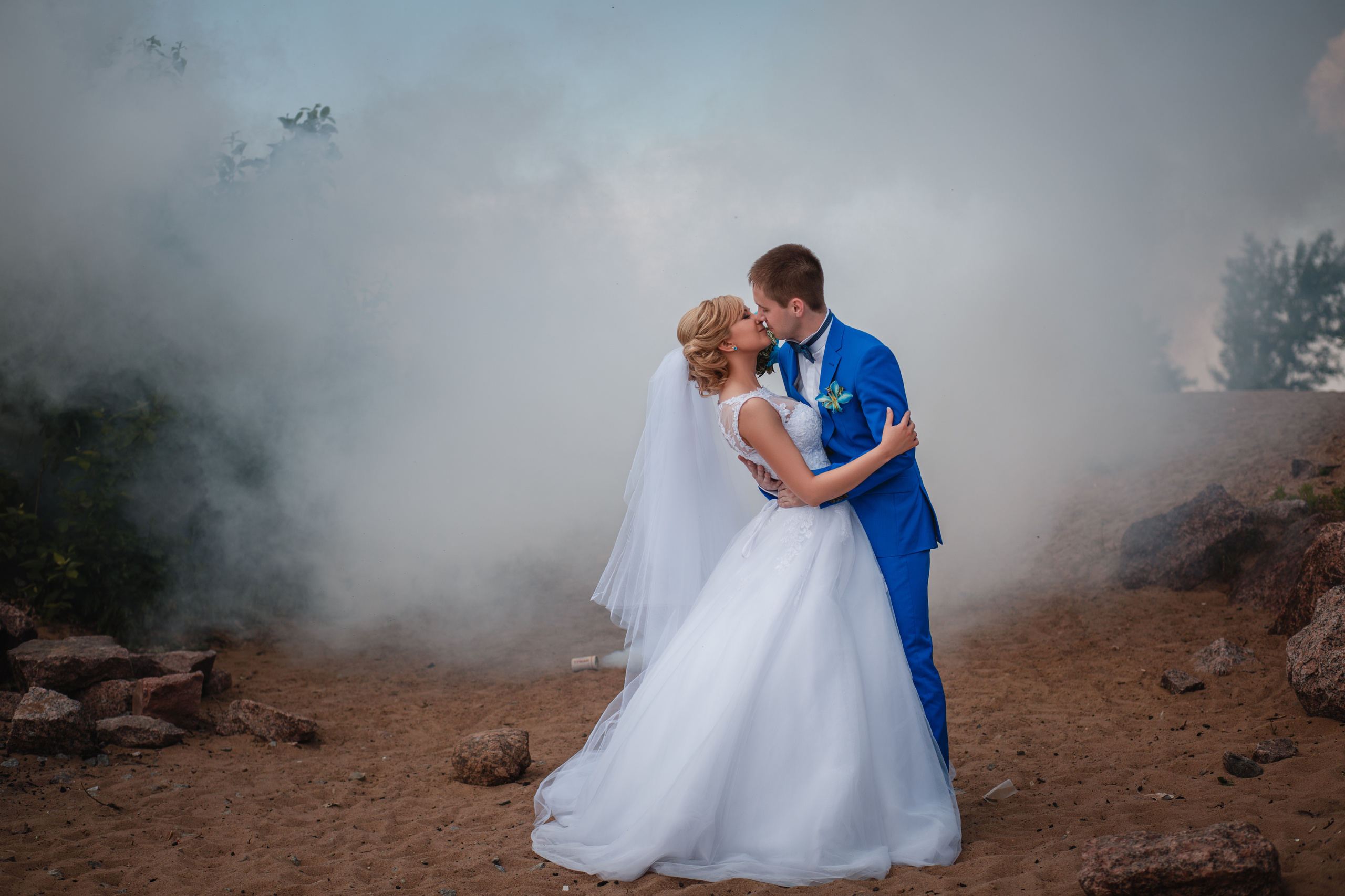 Свадьба дым