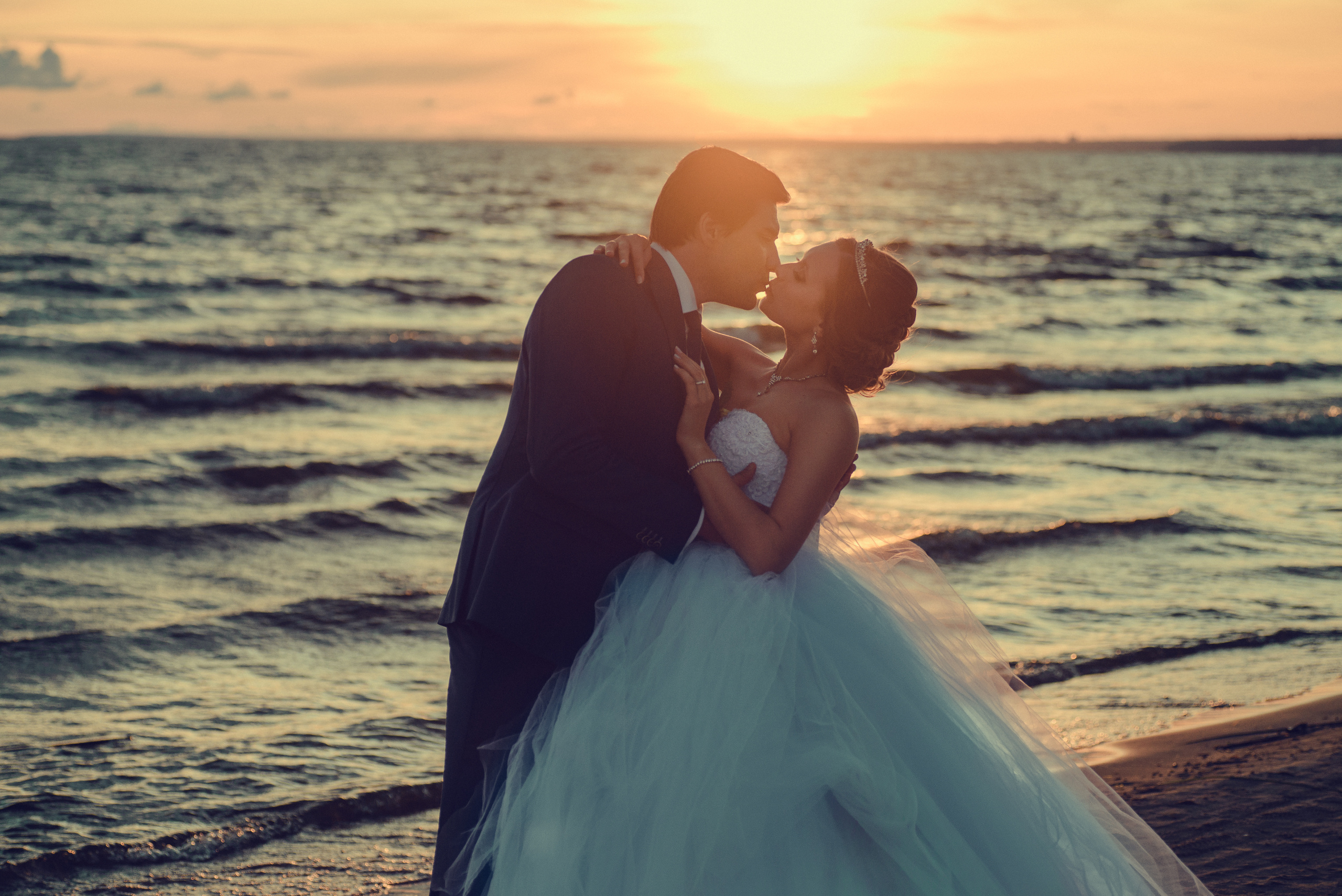 Свадьба на закате