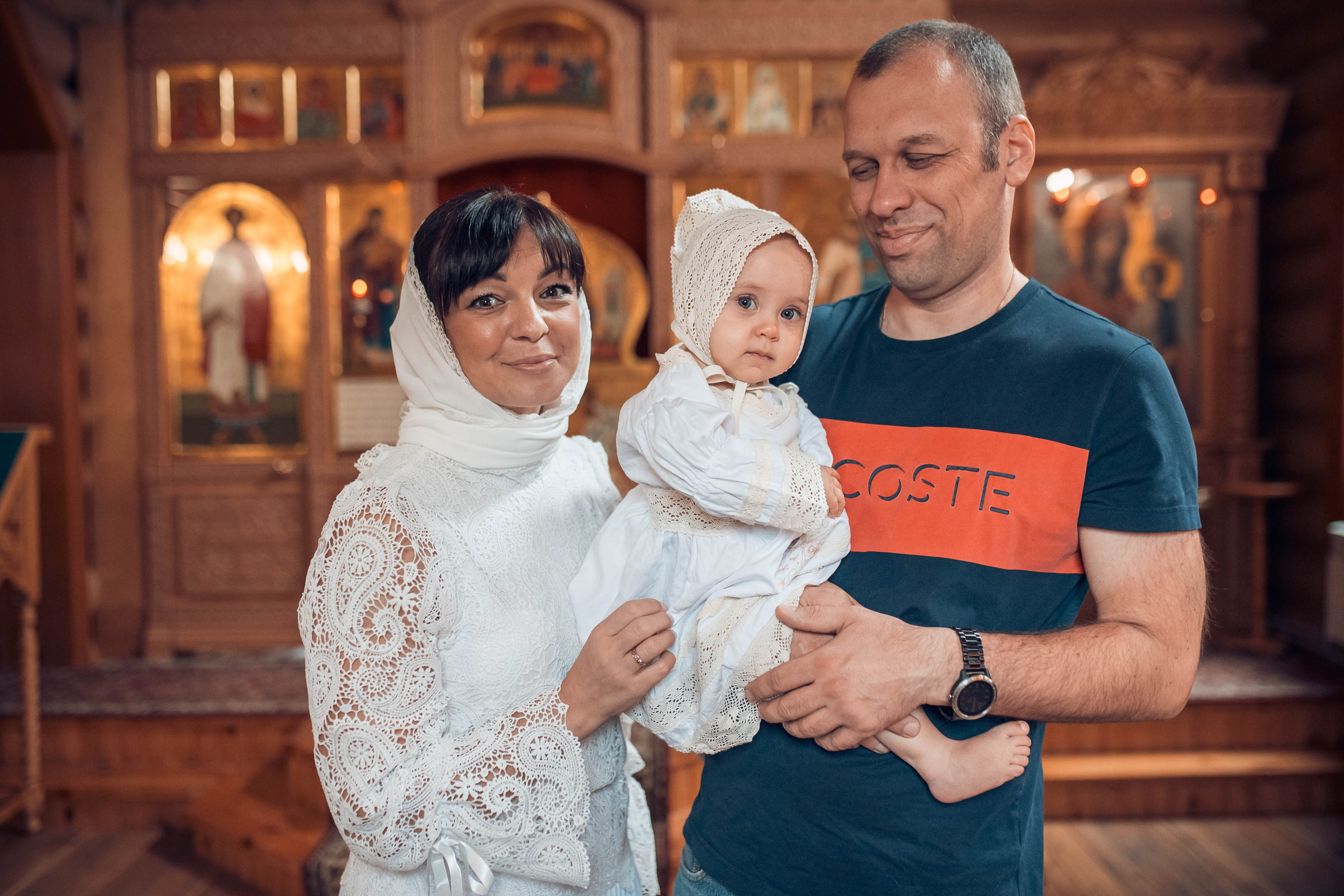 Крещение Кристины. Екатерина Крапивина фотограф церковных Таинств в Нижний Новгороде