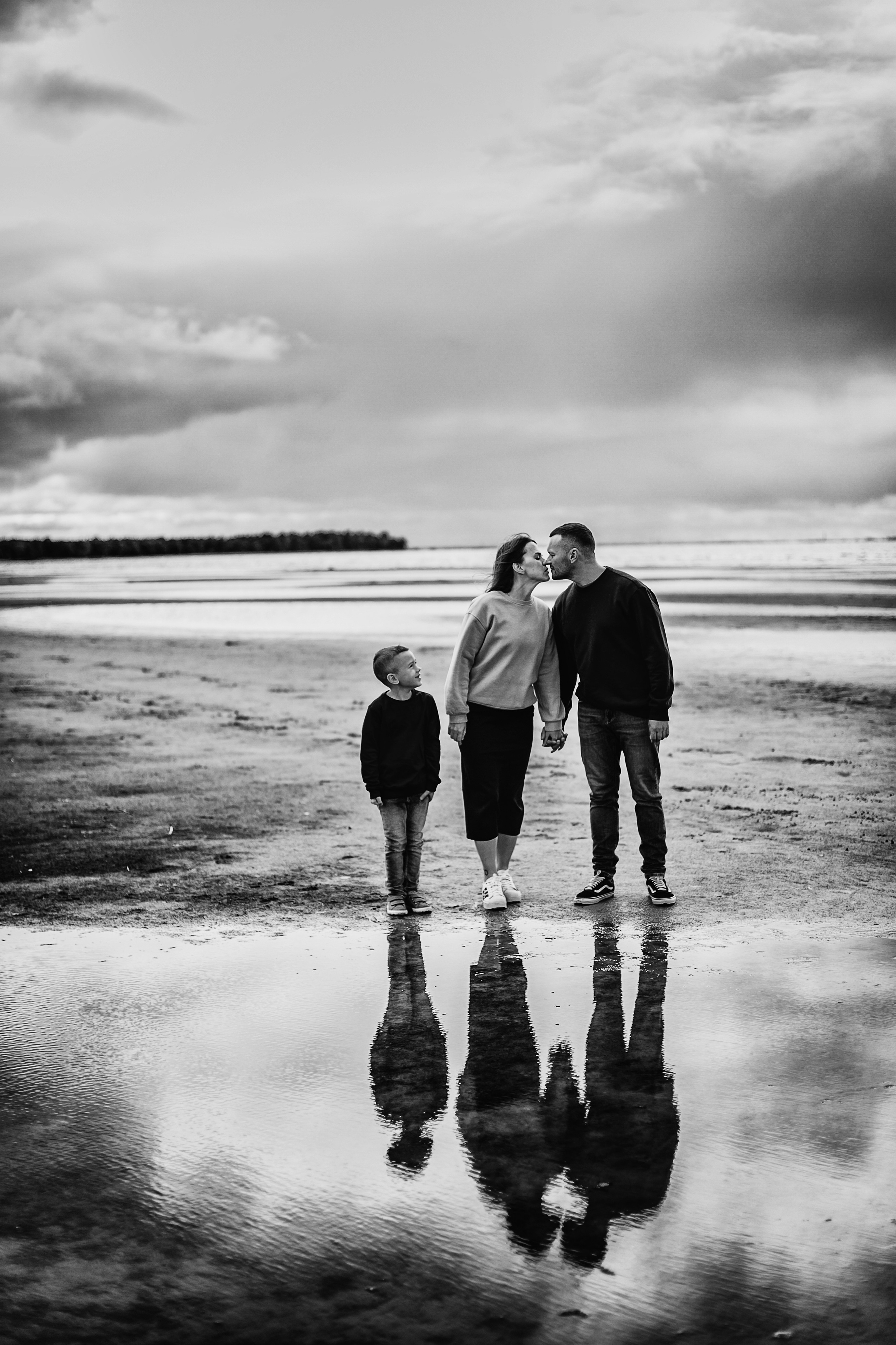 Фотосессия мамы с мужем и маленьким сыном. Детский, свадебный и семейный фотограф Юлия Курбатова, Санкт-Петербург