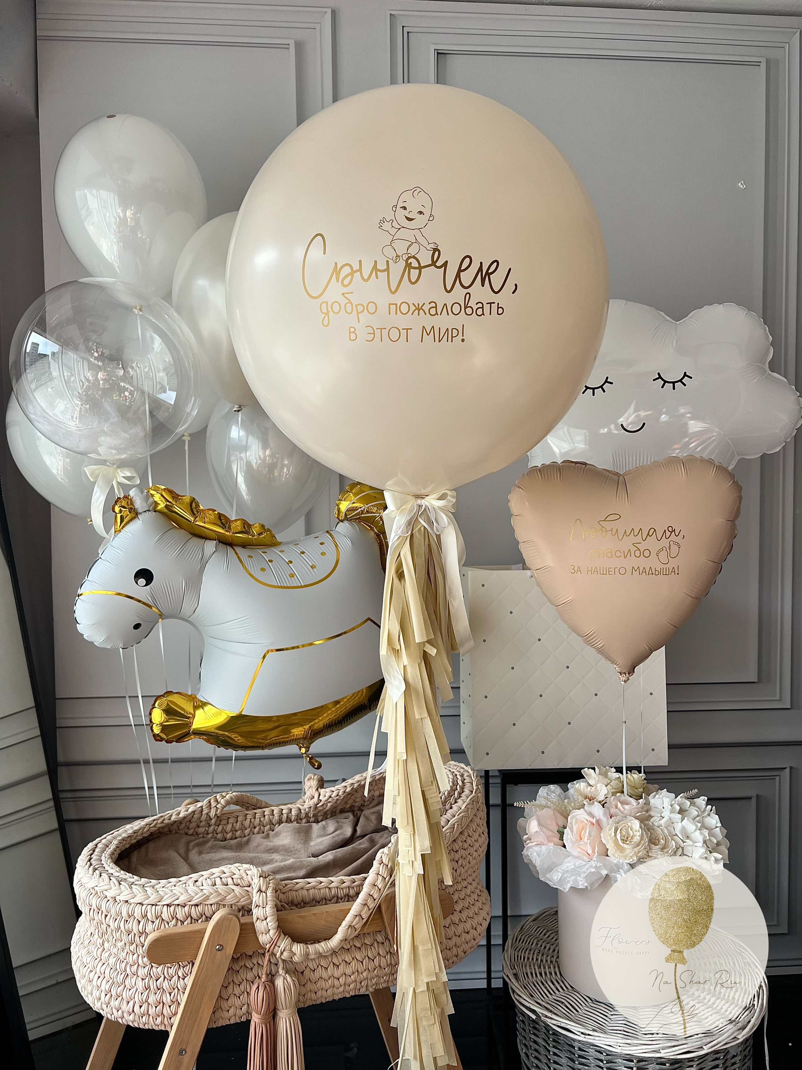 Шары на выписку. Воздушные шары с гелием в Донецке