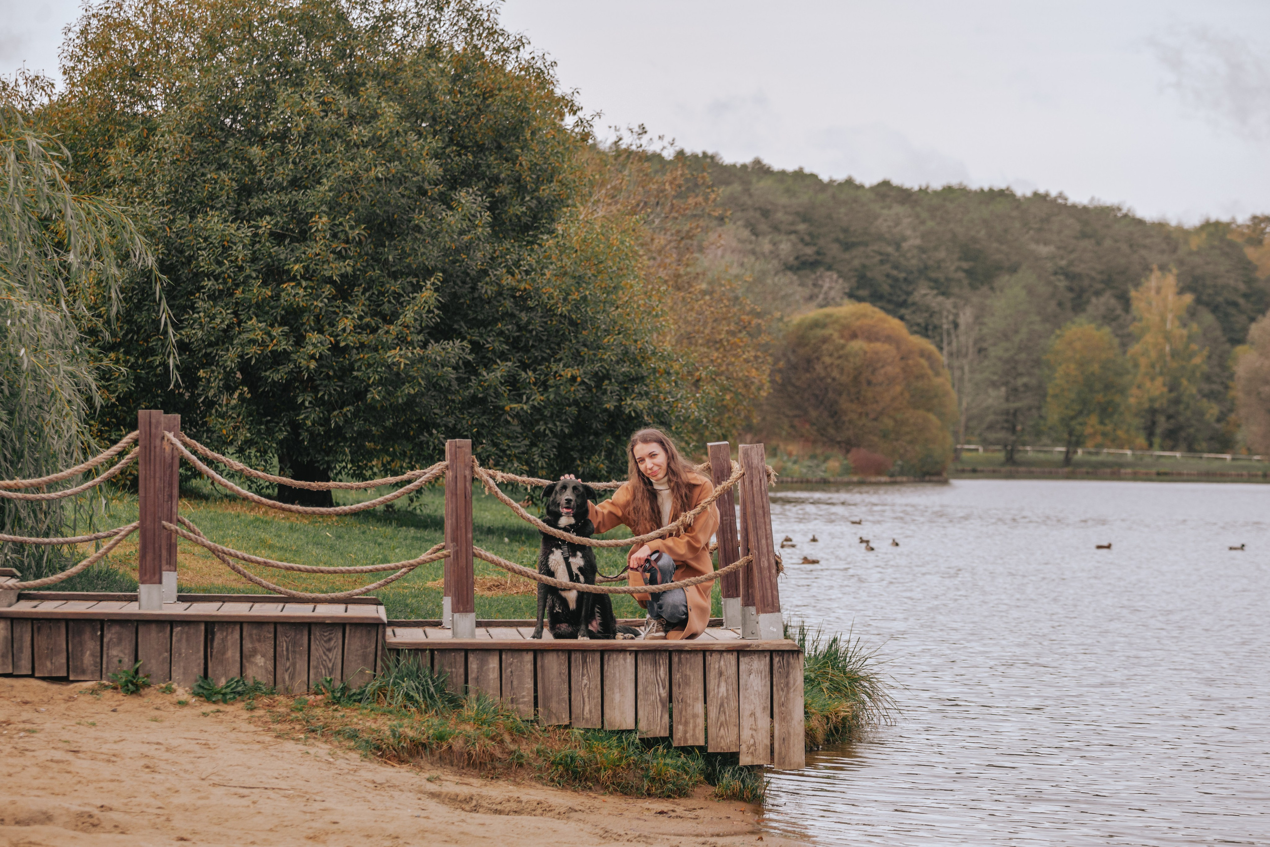 Юля и Фортуна. Фотограф-анималист Татьяна Степанова