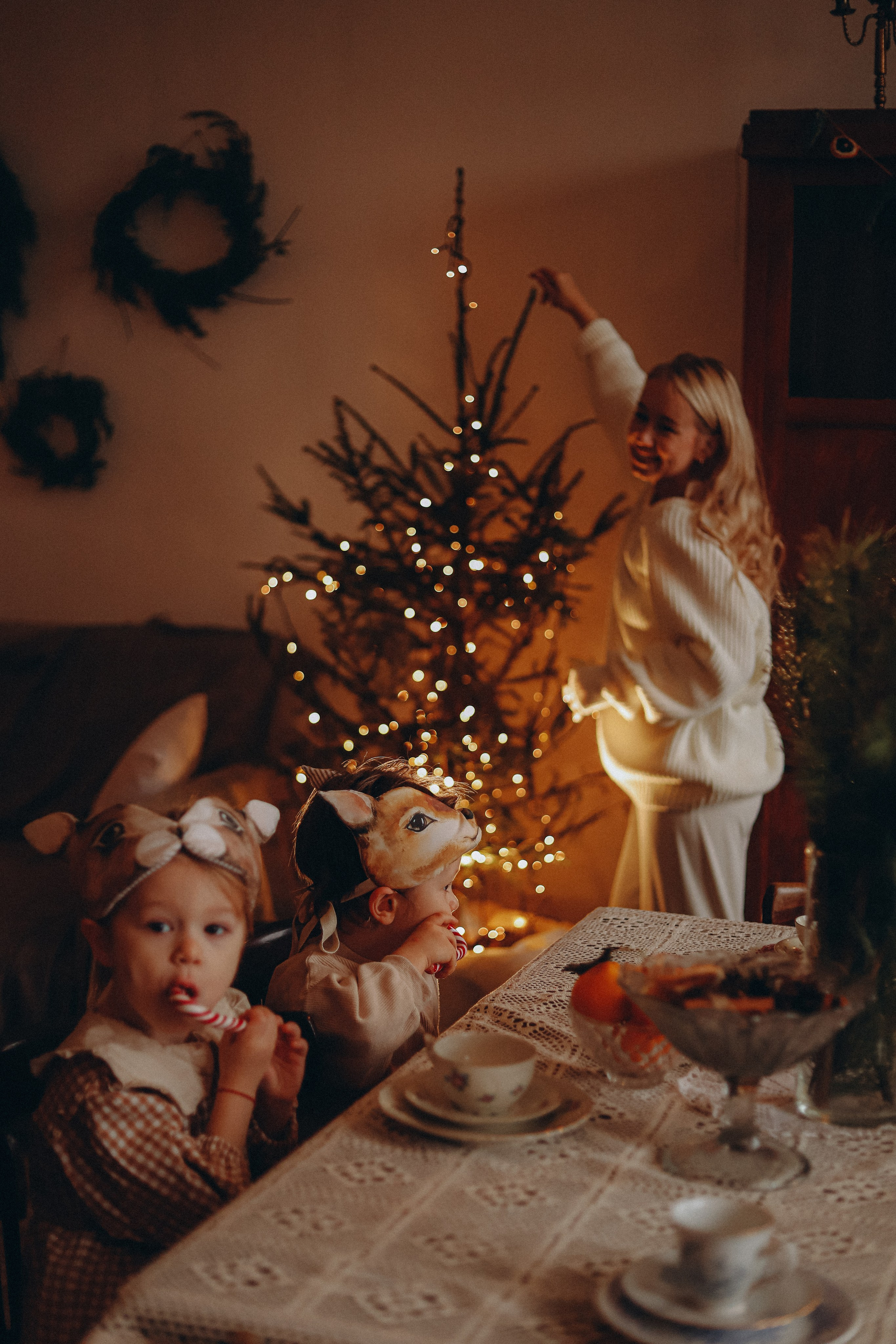 Семейная фотосессия в студии СПб. Услуги