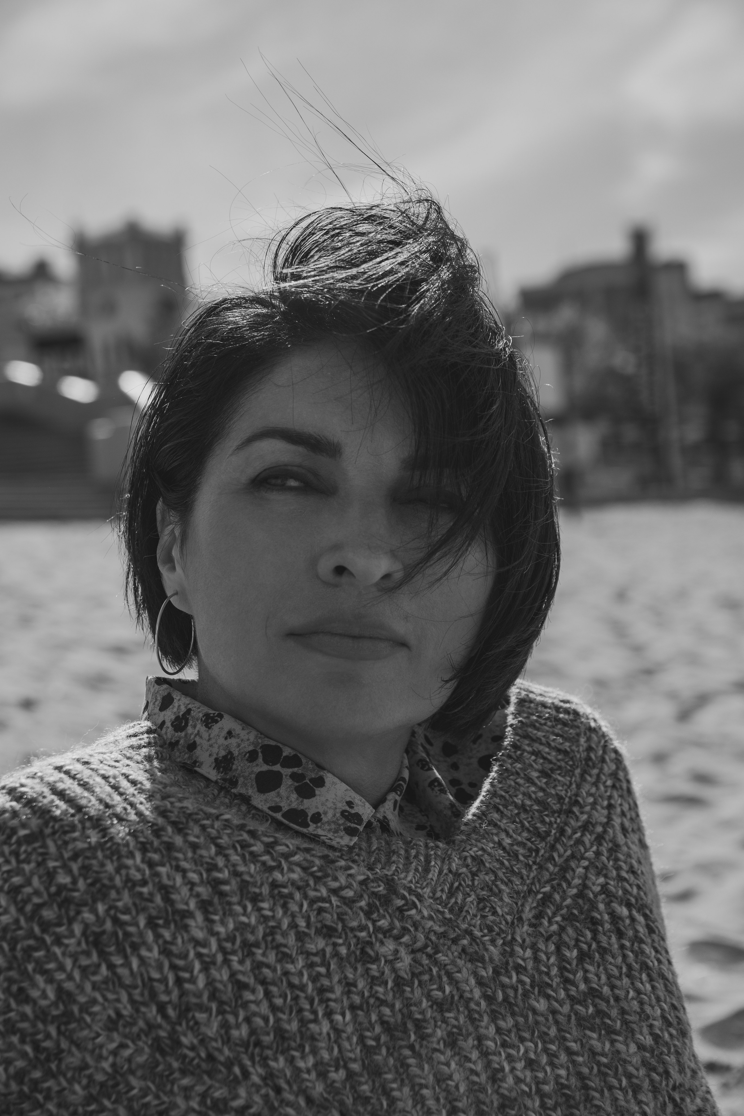 Женская фотосессия на набережной в Самаре