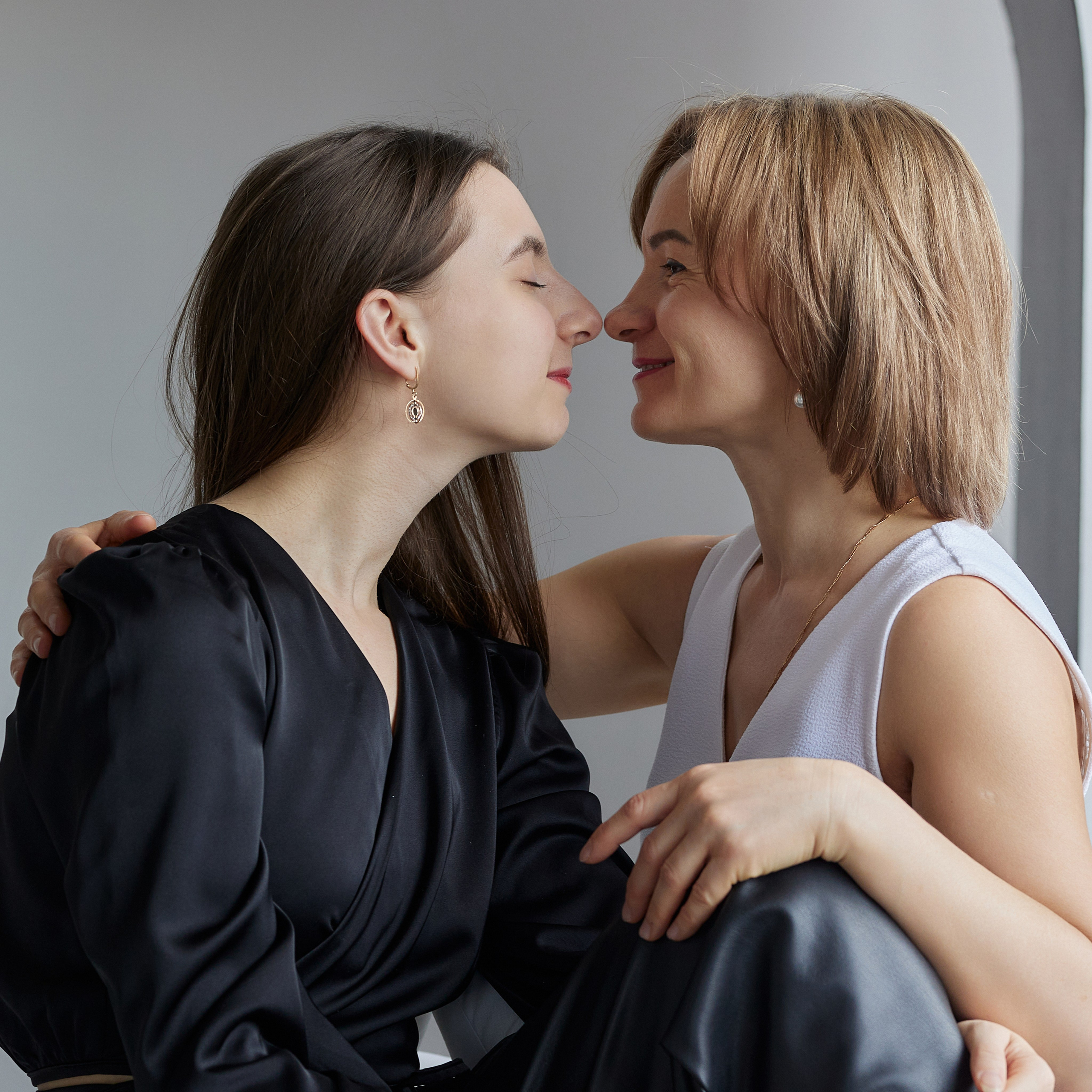 Настя и мама Елена