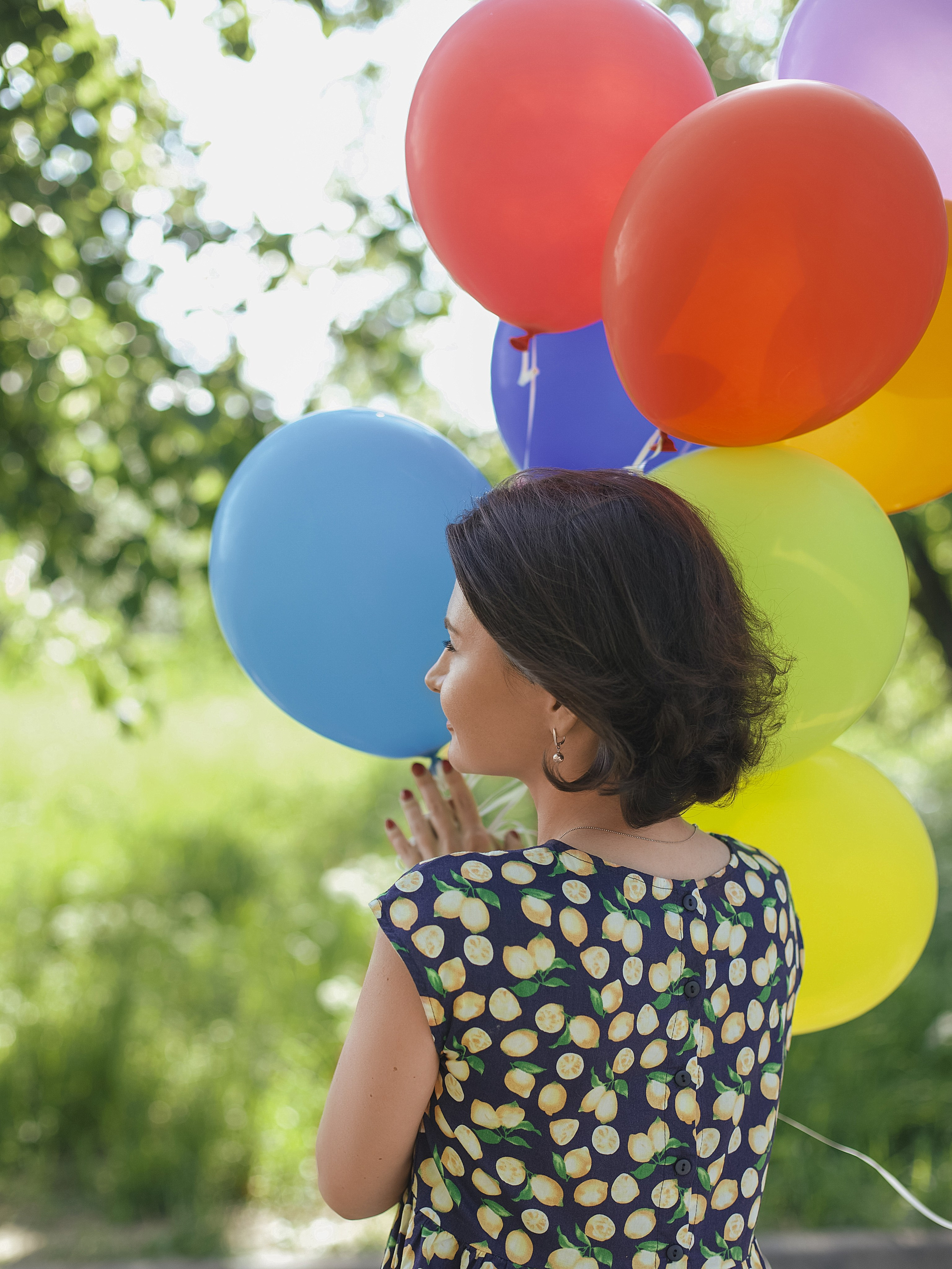 Ирина. С воздушными шарами. Фотограф в санкт-Петербурге Макиенко Анастасия