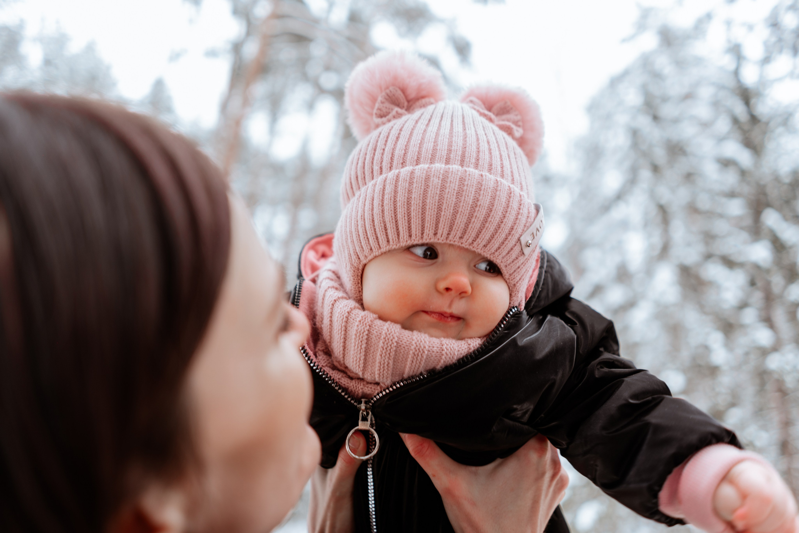 Семейная фотосессия Екатерины и малышки Даши в Калуге