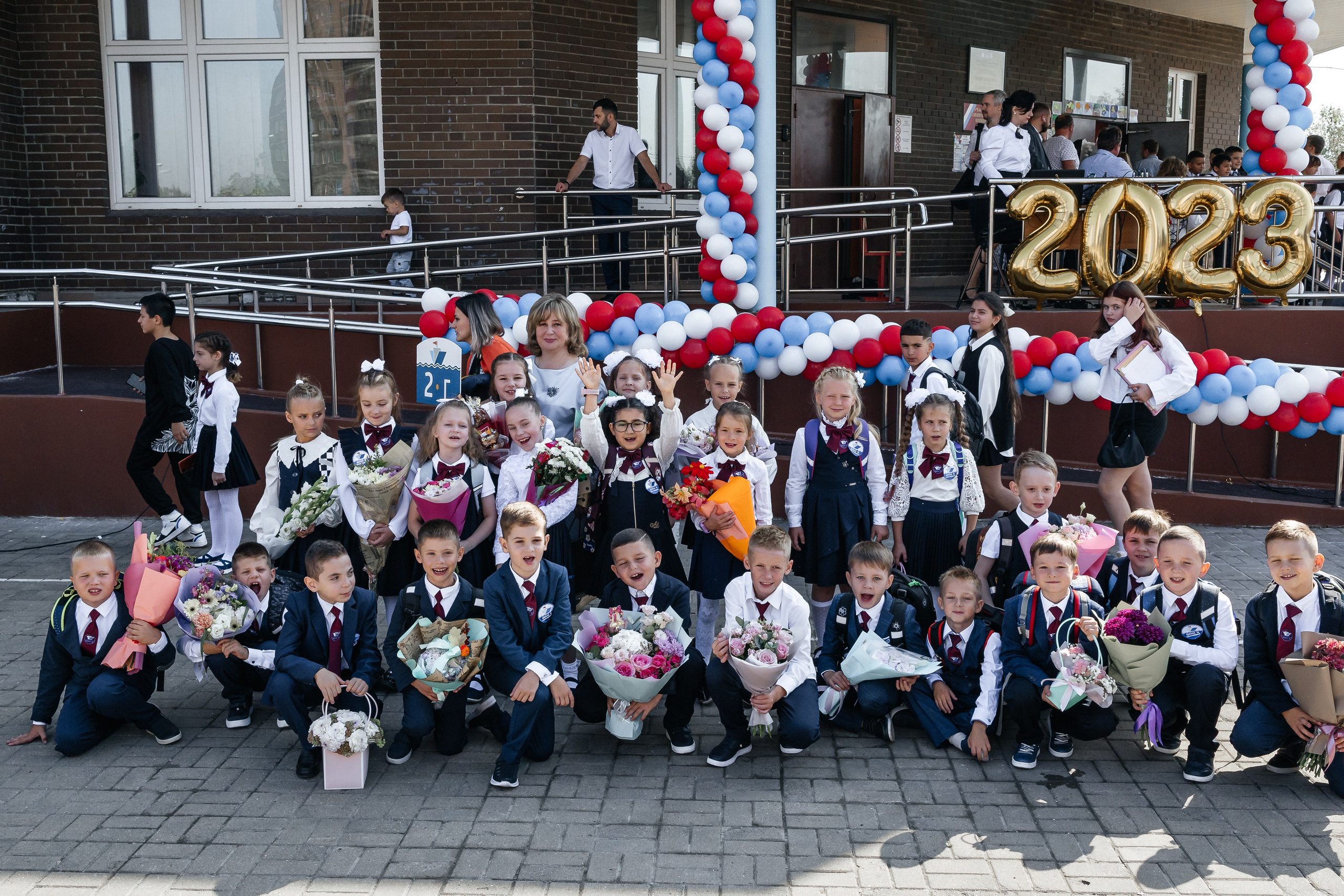 Линейка 2Г класс. Фотограф со студией в Долгопрудном — Ольга Рагулина