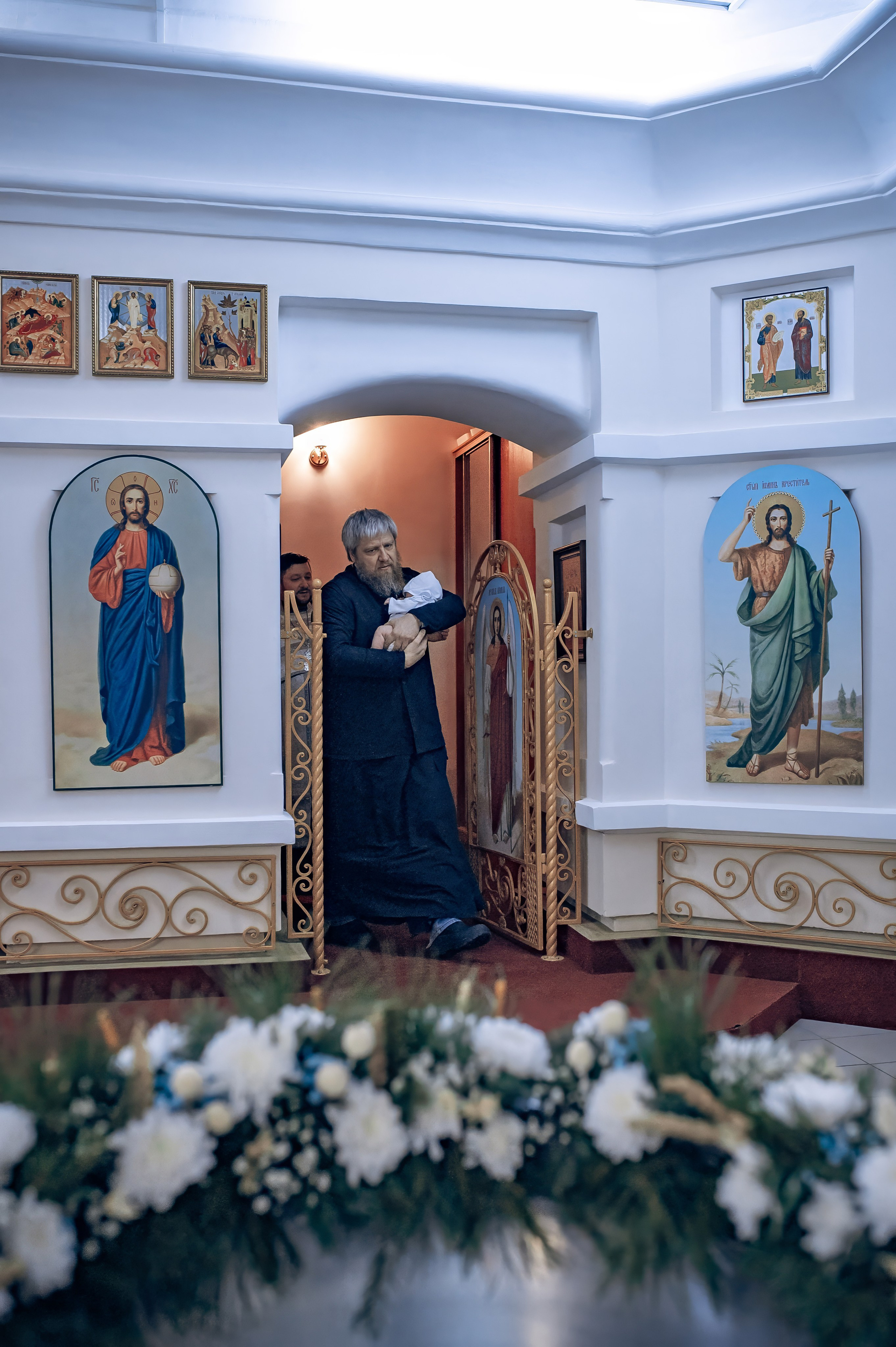 Крещение в Краснодаре. Съемка крещения в Краснодаре. Фотограф на крещение в Краснодаре