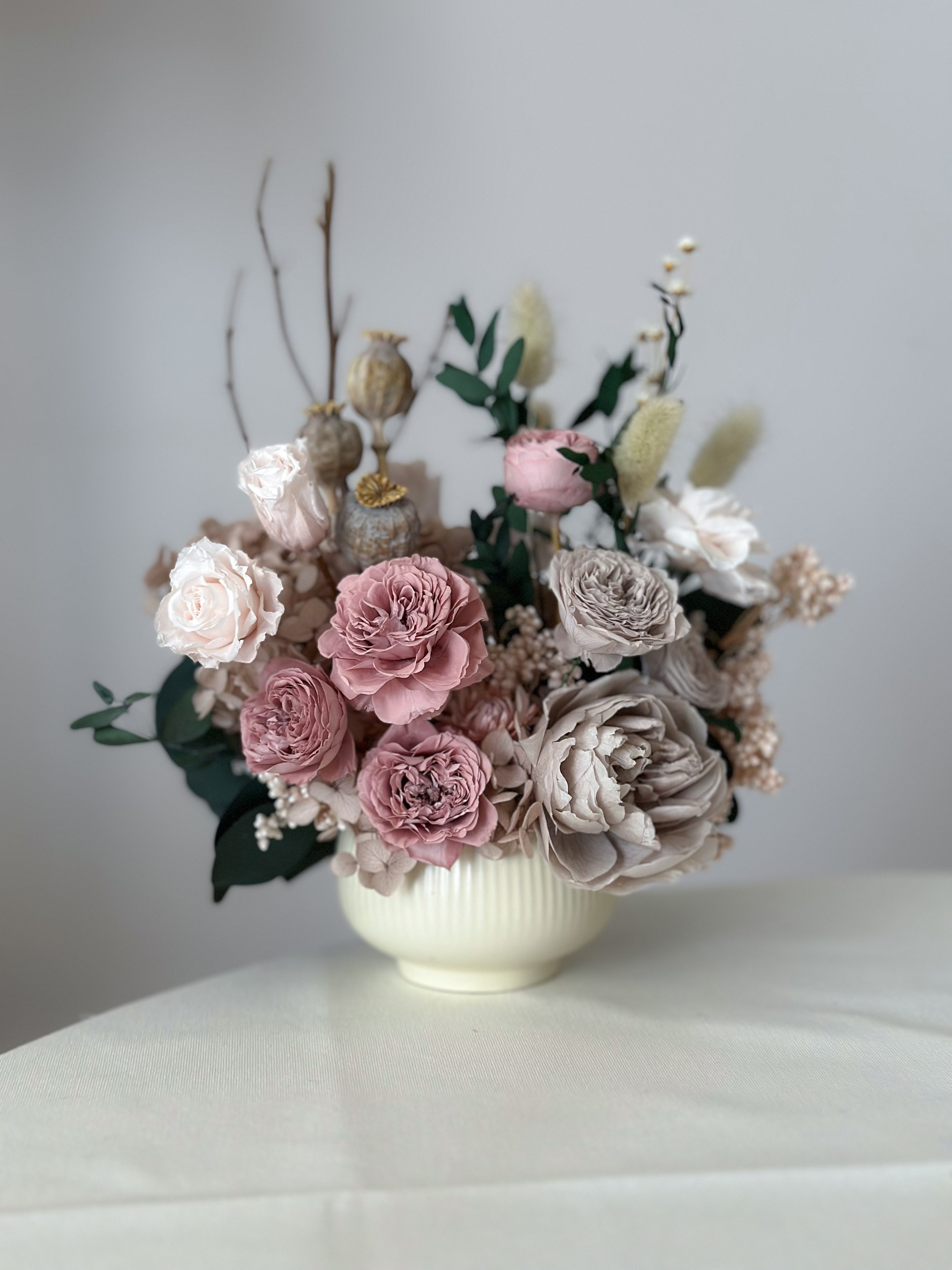 В наличии. Стабилизированные цветы Букеты Москва