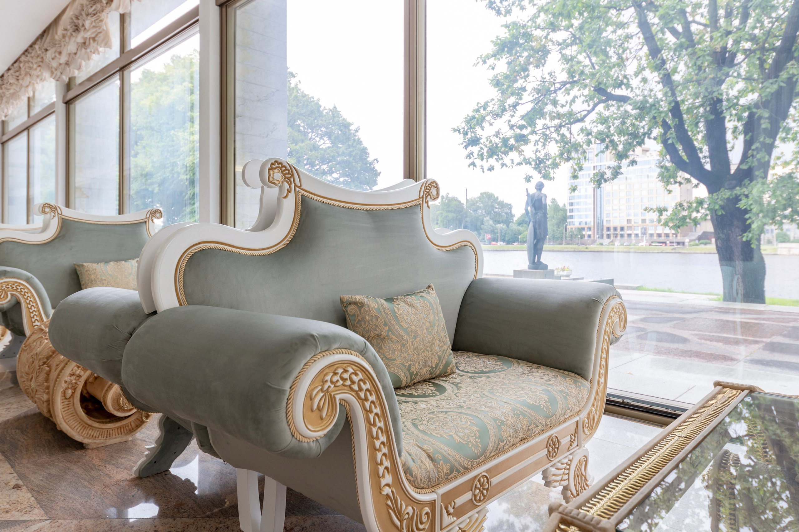 Государственная резиденция К-2 на набережной р. Малой Невки. Интерьерный фотограф в Санкт-Петербурге Екатерина Цыбулько