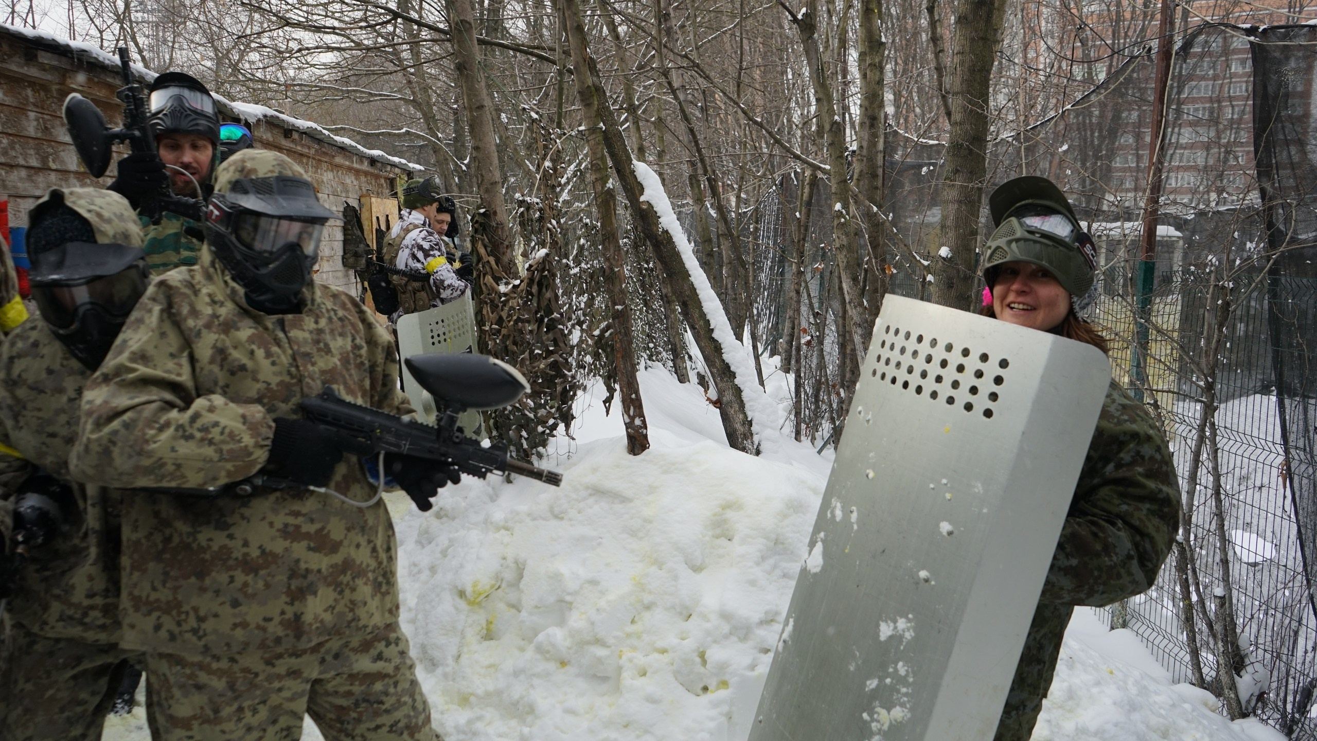Пейнтбол + шашлыки | 21.02.2021. Галерея Фантим