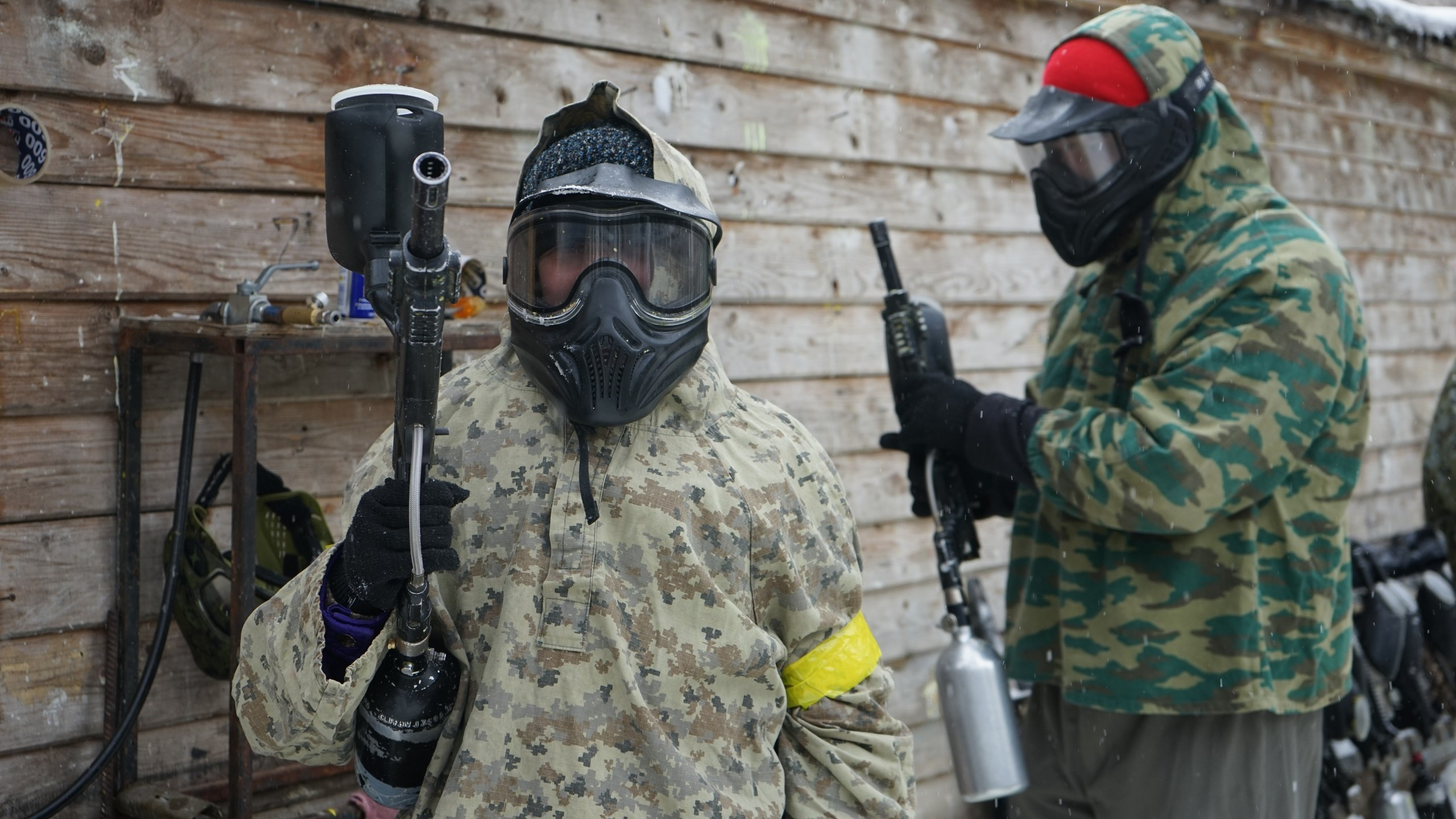 Пейнтбол + шашлыки | 21.02.2021. Галерея Фантим