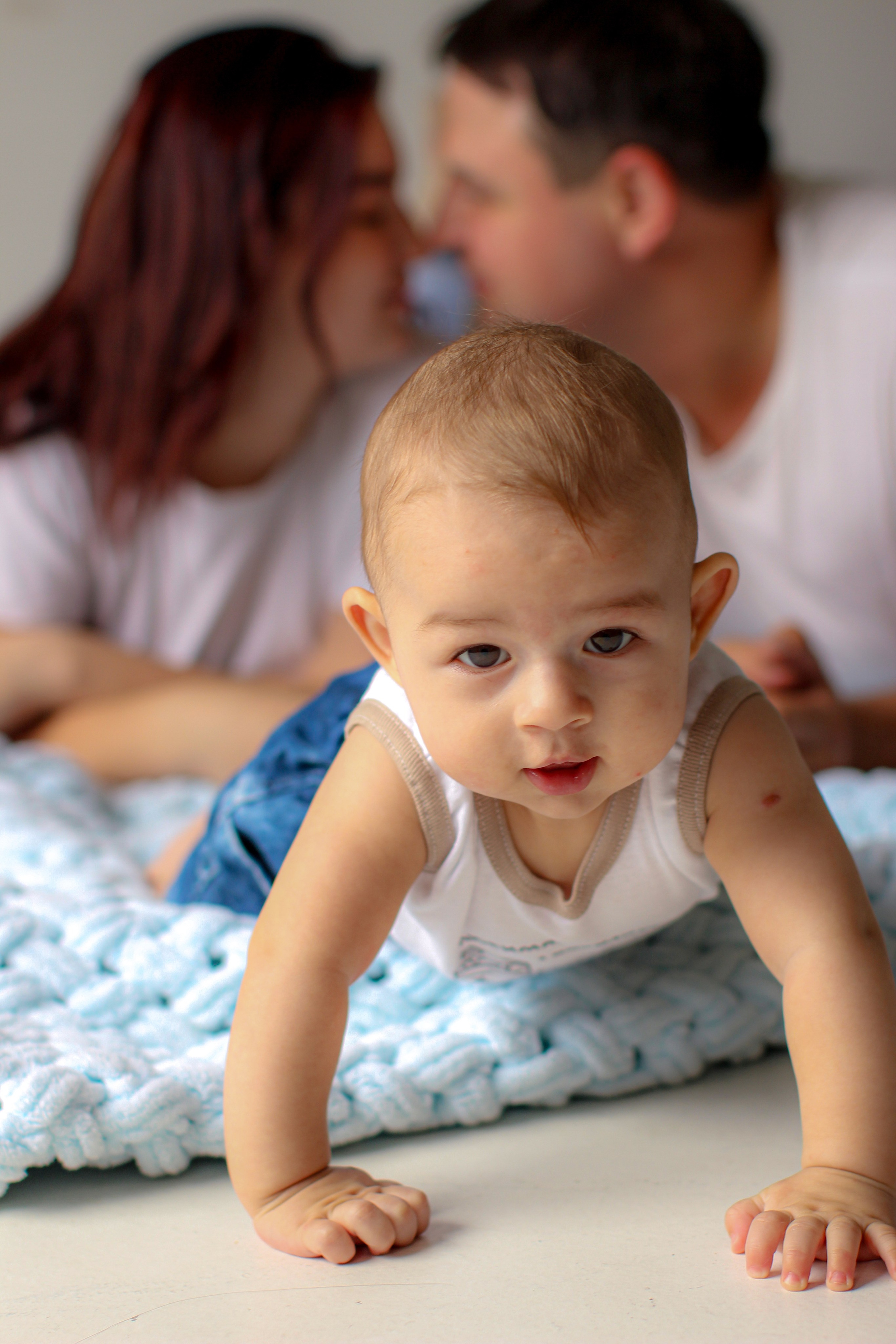 Роман, Елена и Матвей. Семейный и детский newborn фотограф в Ростове-на-Дону Наталья Лебедева