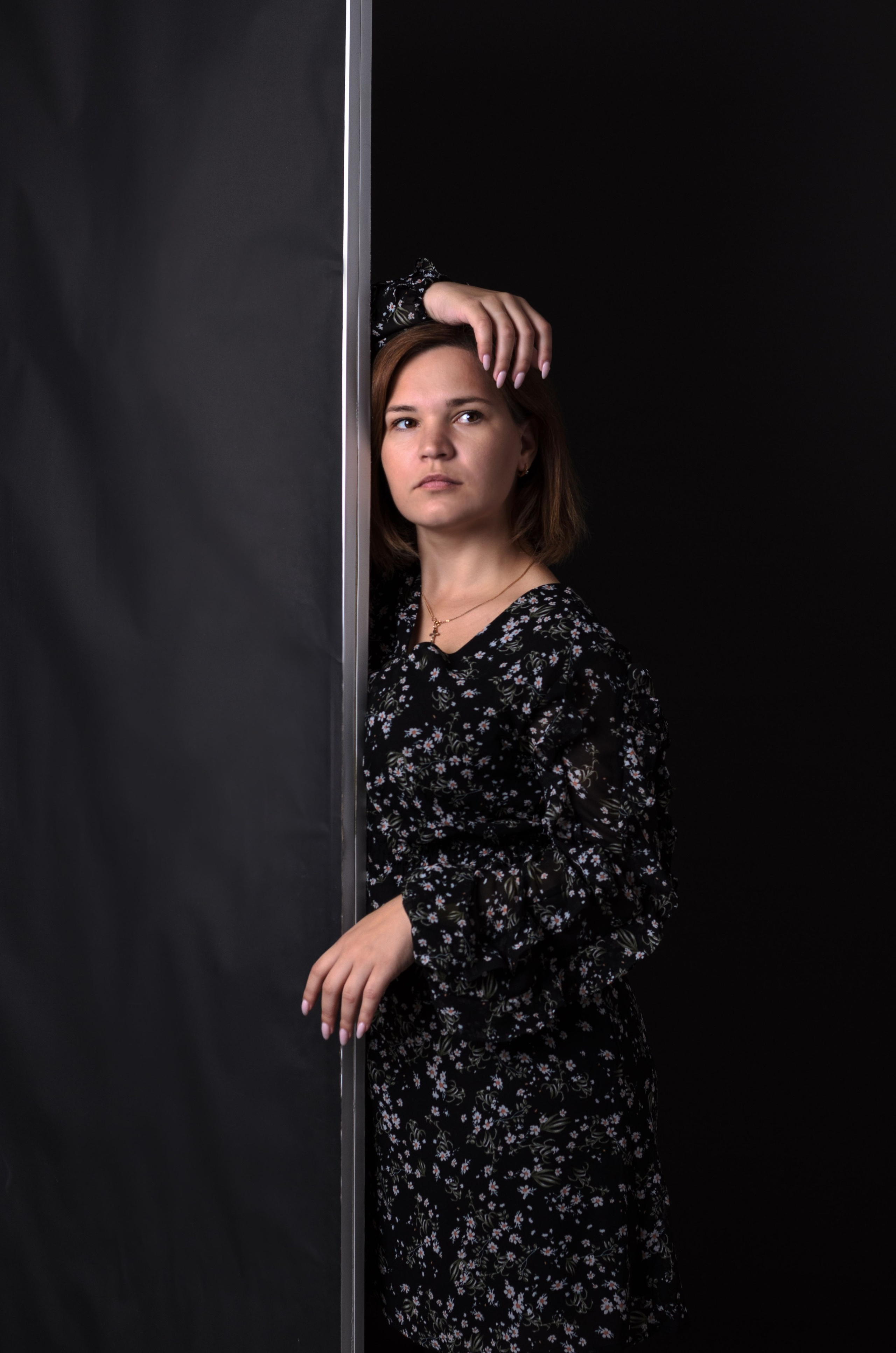 женский портрет в студии