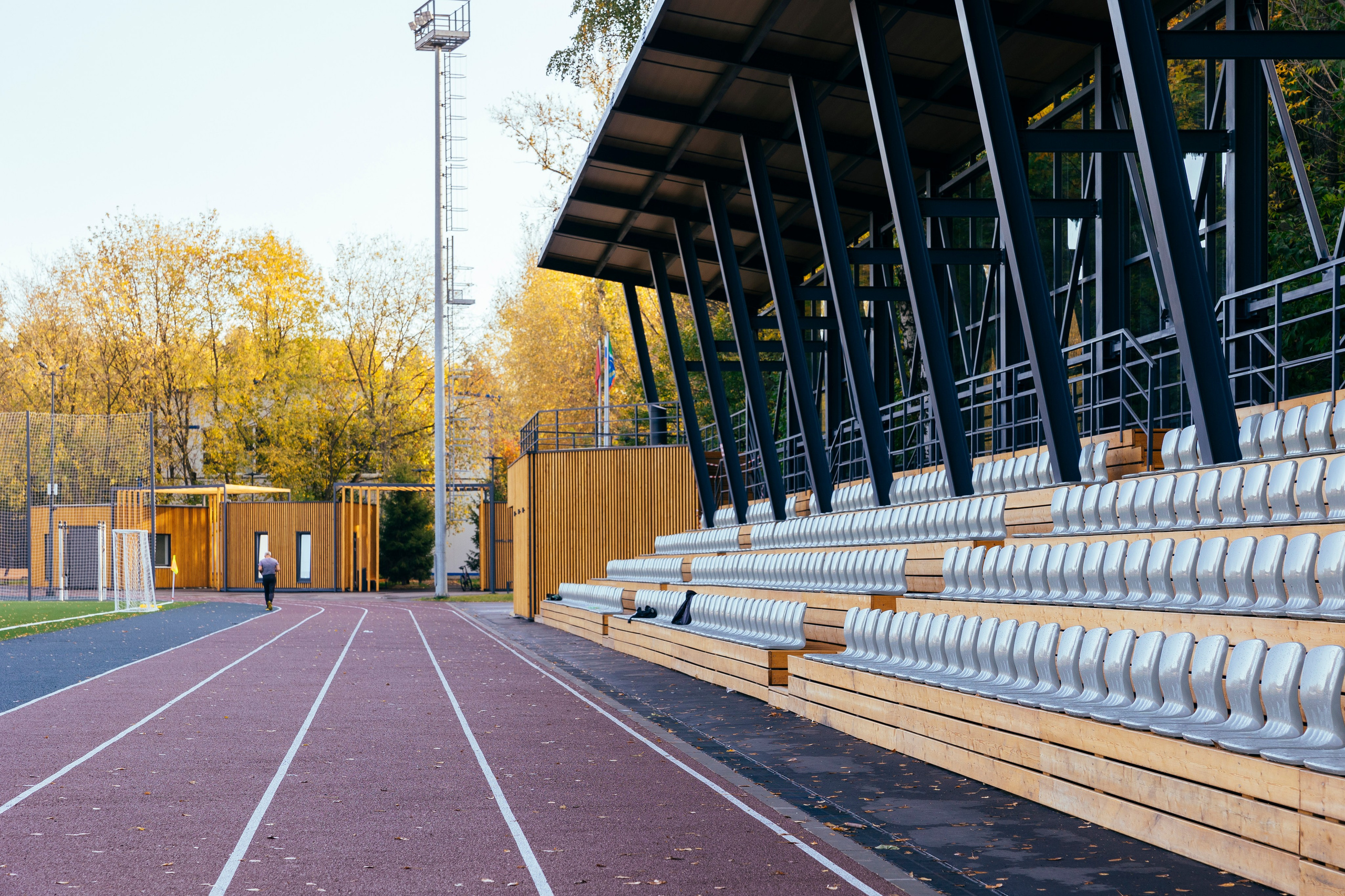 Фотосъемка для архитектурного бюро А4 «Стадион Свиблово». Фотограф Георгий Нигматулин