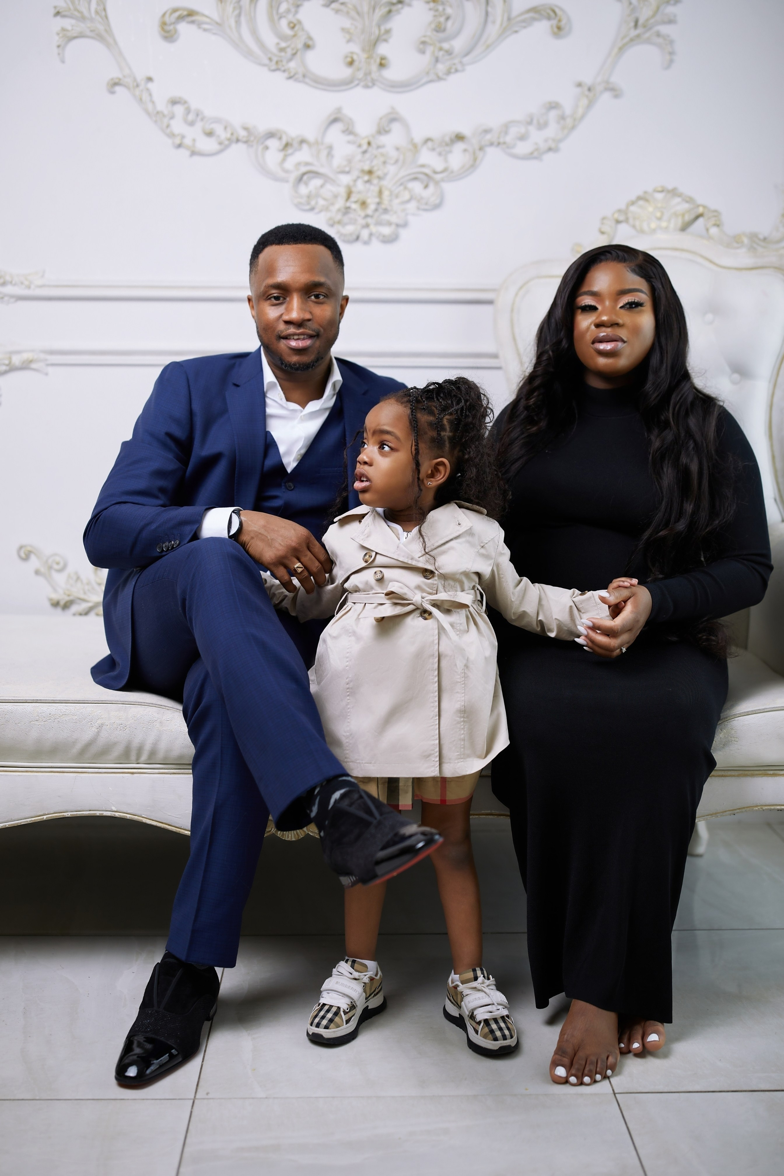 Съёмка в студии — (Омолола, Элизабет, Кингсли). Фотограф в Москве — Максим Тарасенко