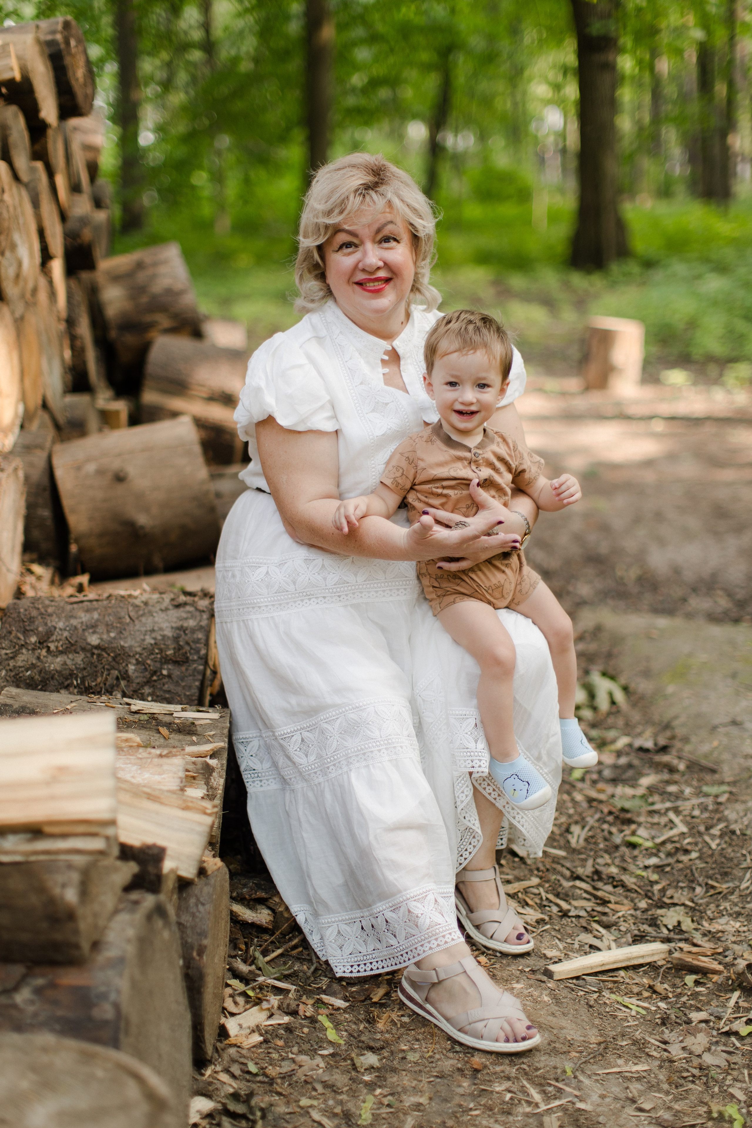 Прогулка в парке. Семейный и детский фотограф в Москве Кузьмина Мария