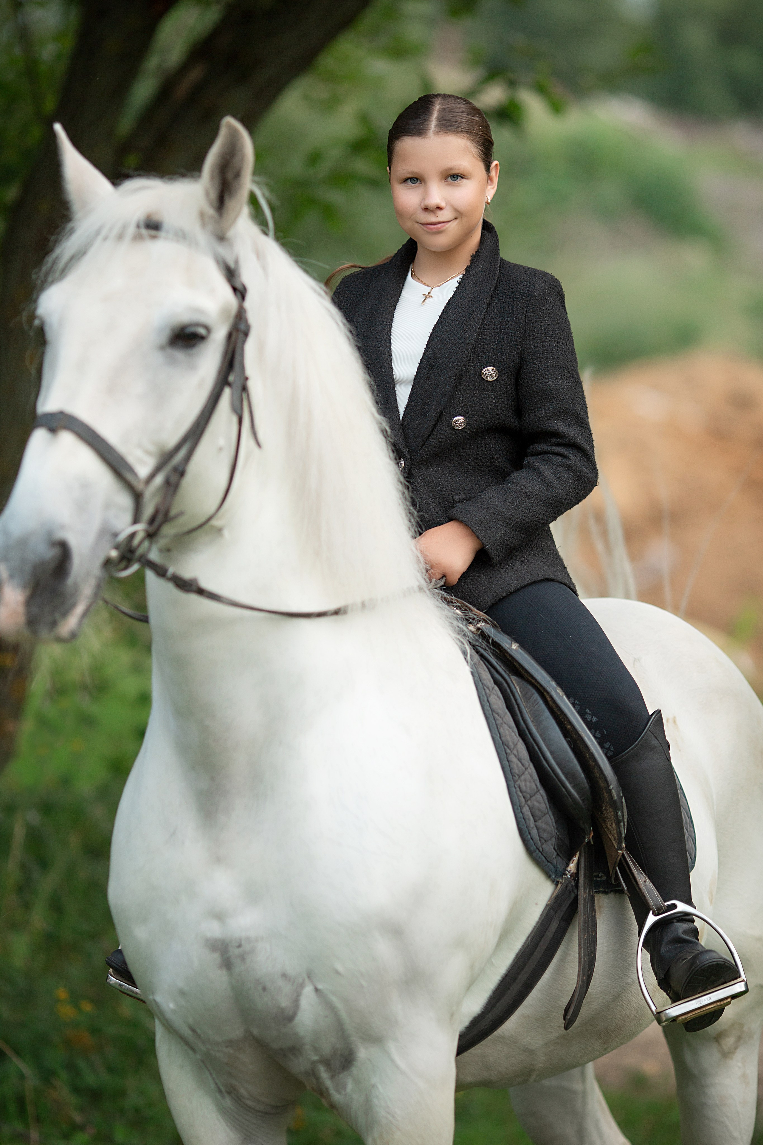 Варвара, Анастасия и Воробушек. Фотосессия с лошадьми в Нижнем Новгороде