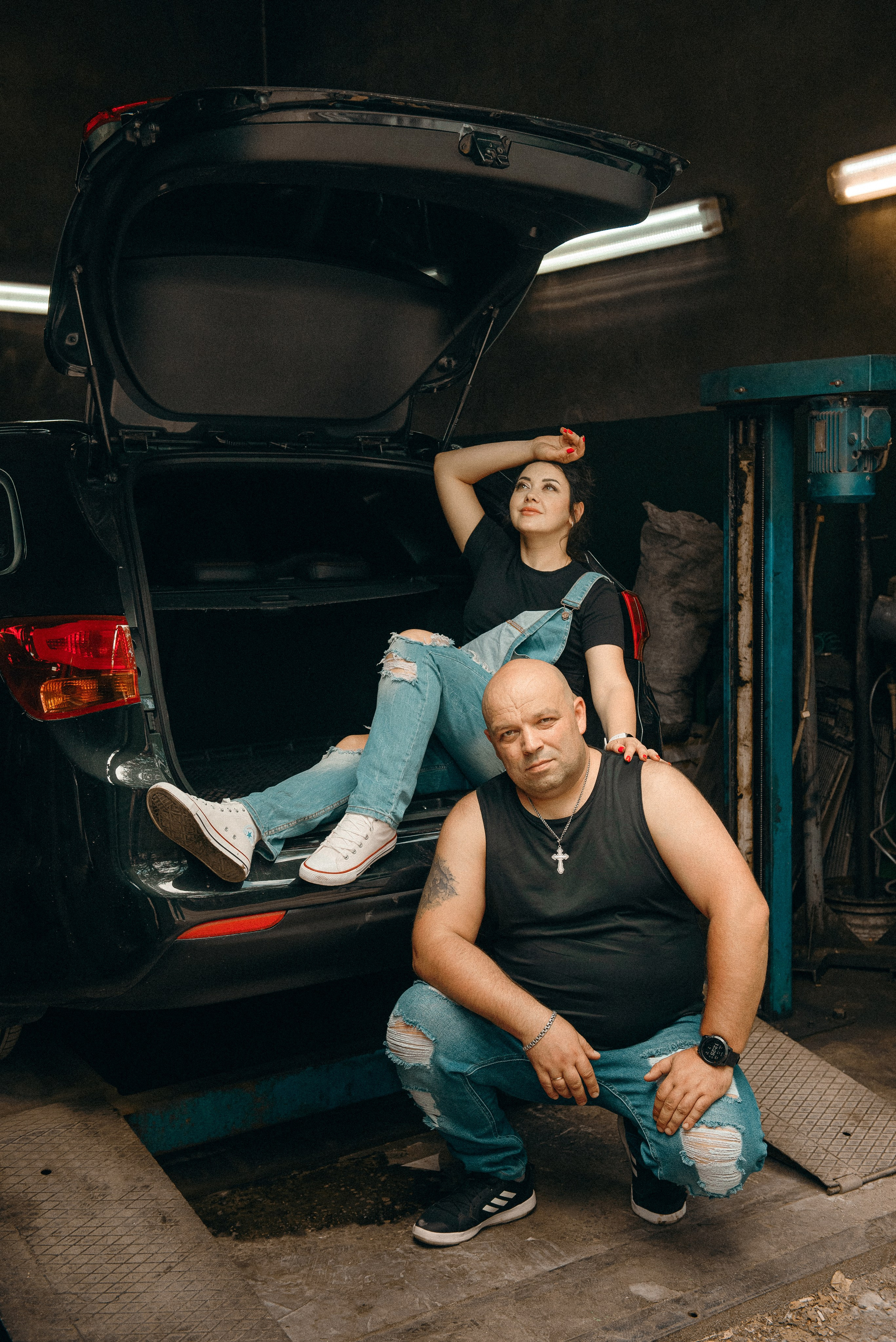 Гараж. Римма Гусакова. Выпускные фотокниги. Детские и семейные фотосессии