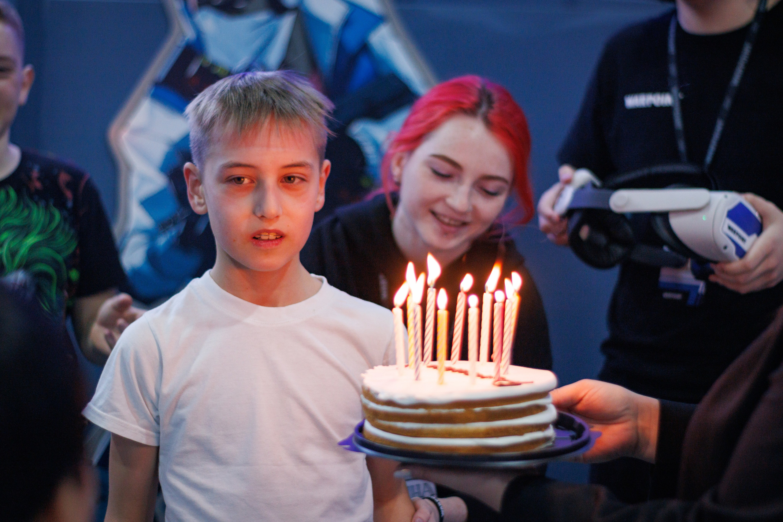 День рождения в VR клубе Warpoint. Фотограф в Южно-Сахалинске Гусаков Евгений