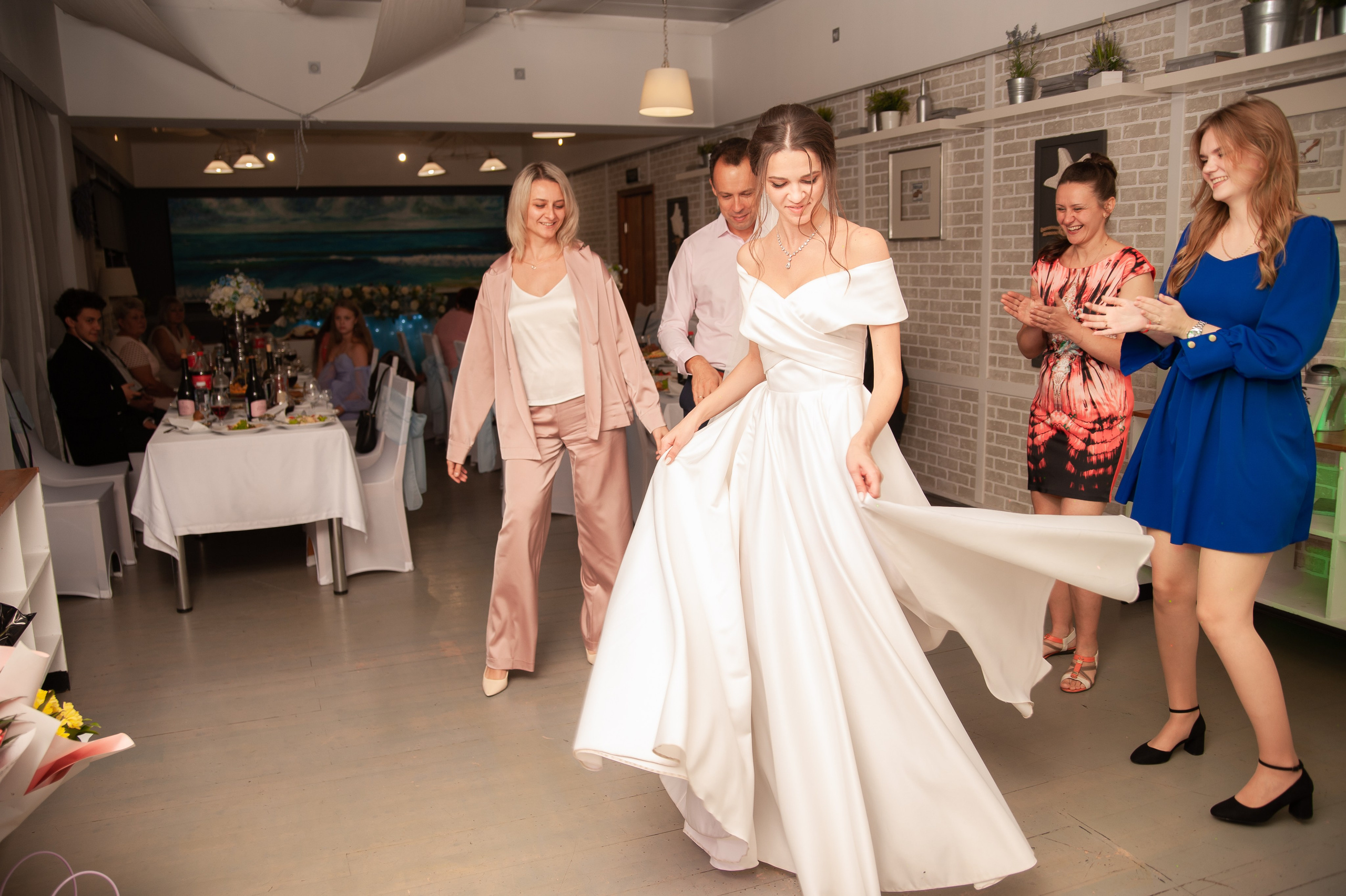 Свадебный банкет. Семейный фотограф Анна Лищук г. Таганрог