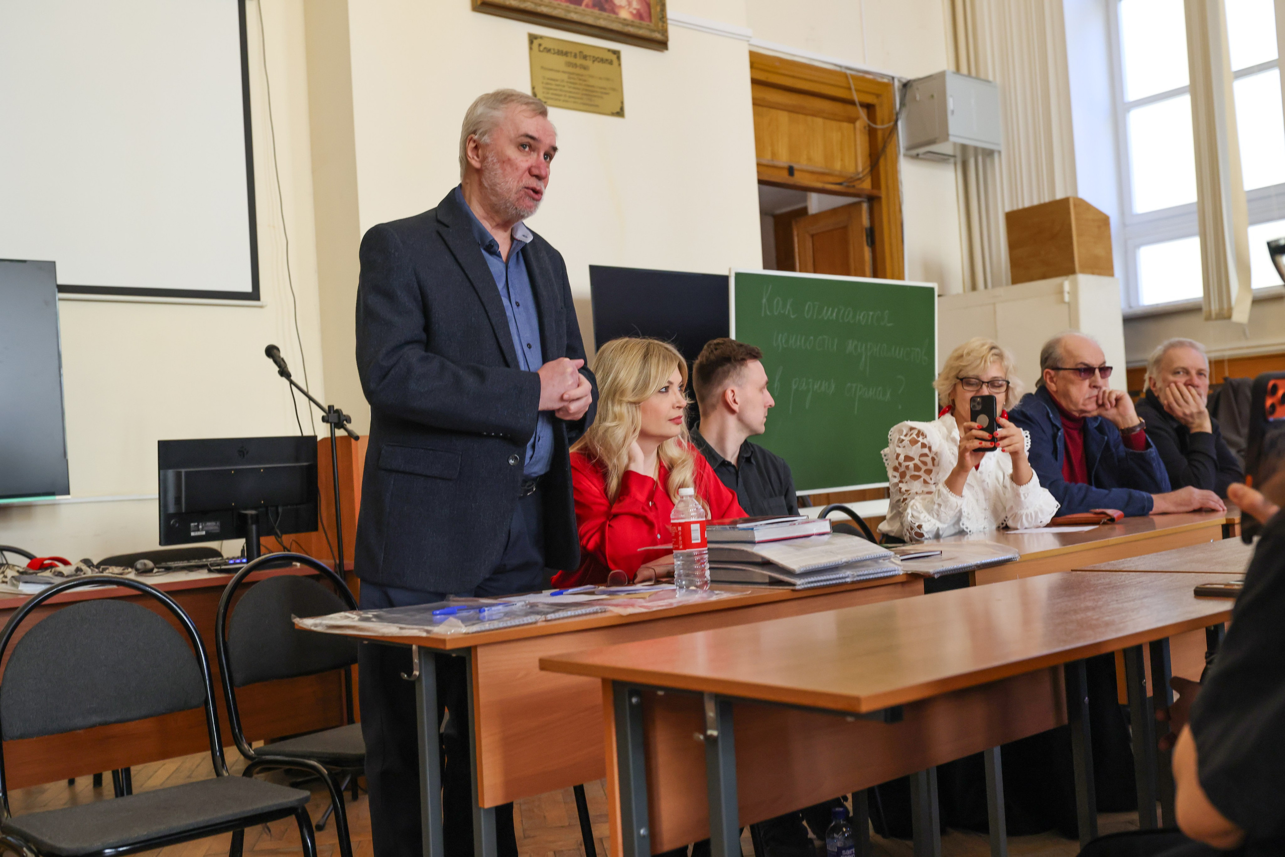 День практики на журфаке в МГУ (ППП 2026). Фотограф Сергей Ловкий