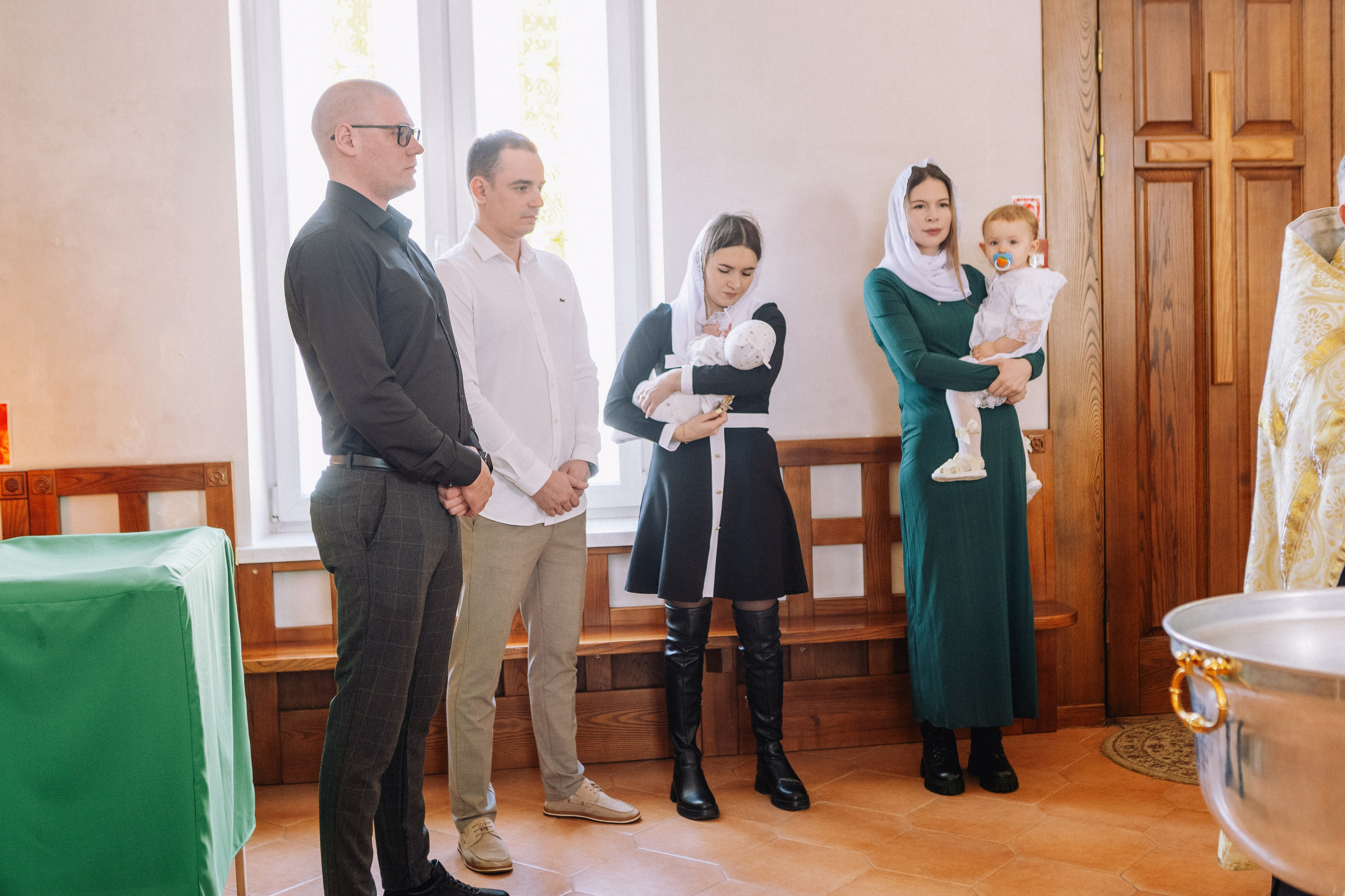 Крещение Артема и Полины. Фотограф в Курске Смирнов Евгений