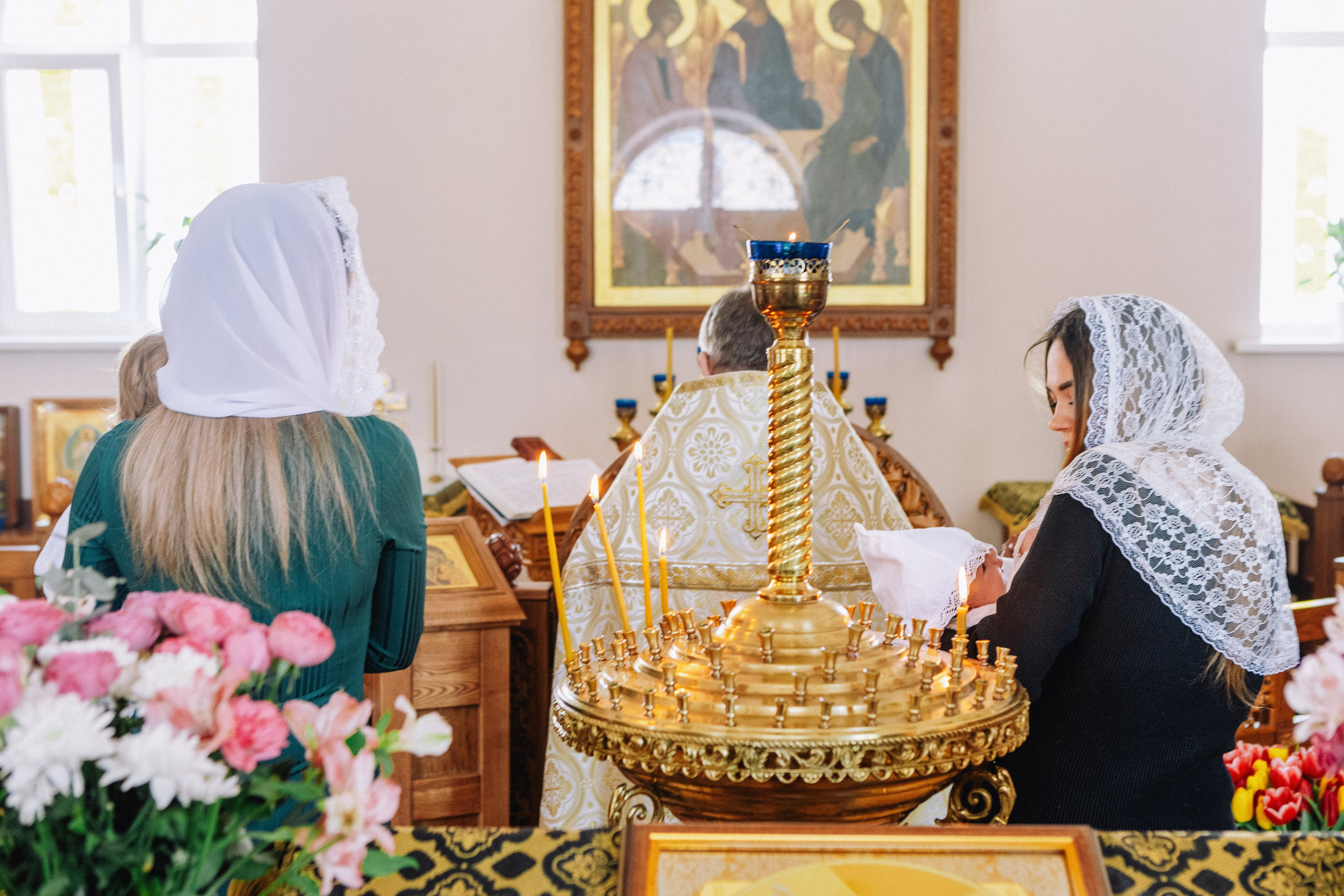 Крещение Артема и Полины. Фотограф в Курске Смирнов Евгений