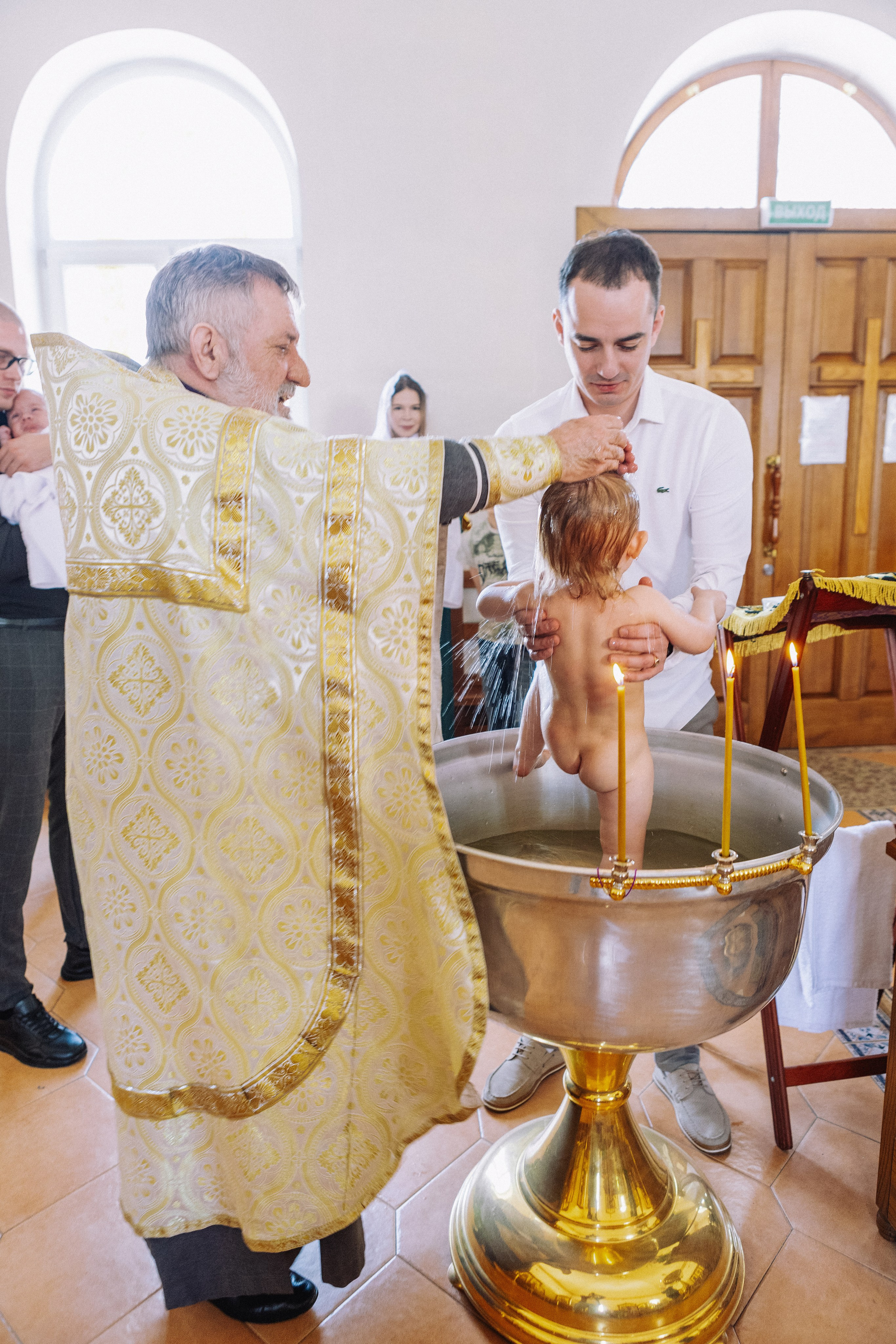 Крещение Артема и Полины. Фотограф в Курске Смирнов Евгений