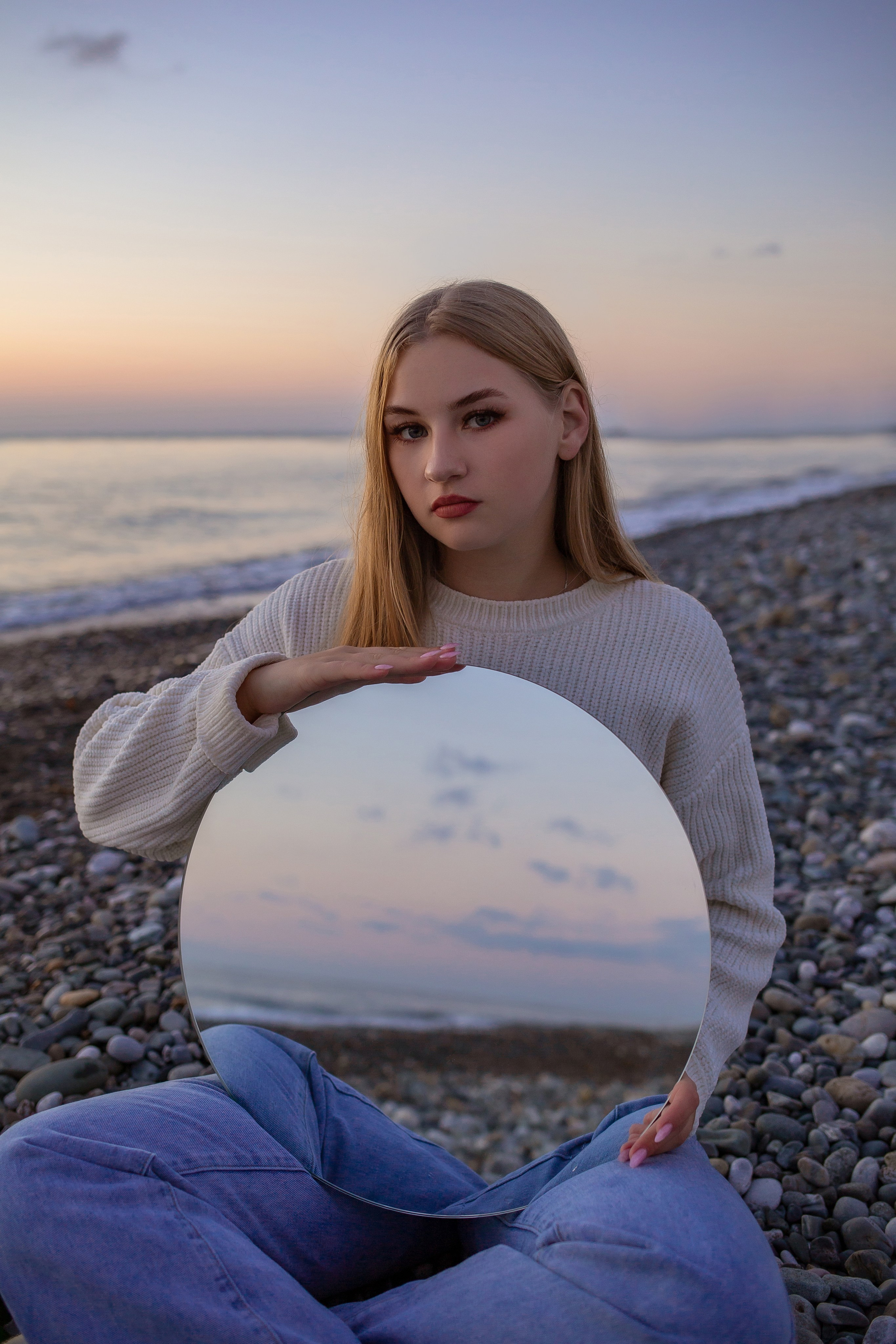 фотосессия с зеркалом