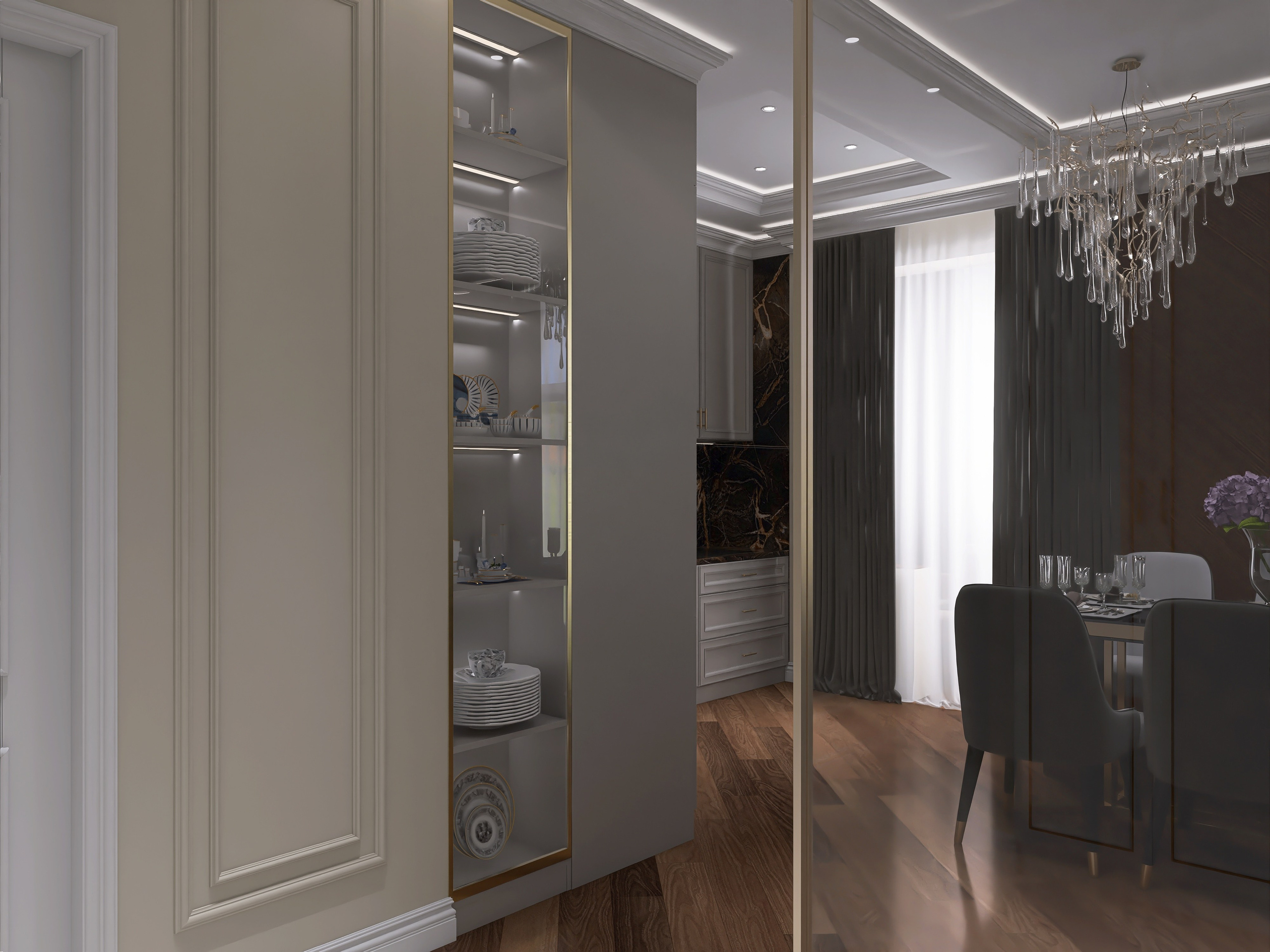 CAPITAL TOWERS. Moscow Interiors