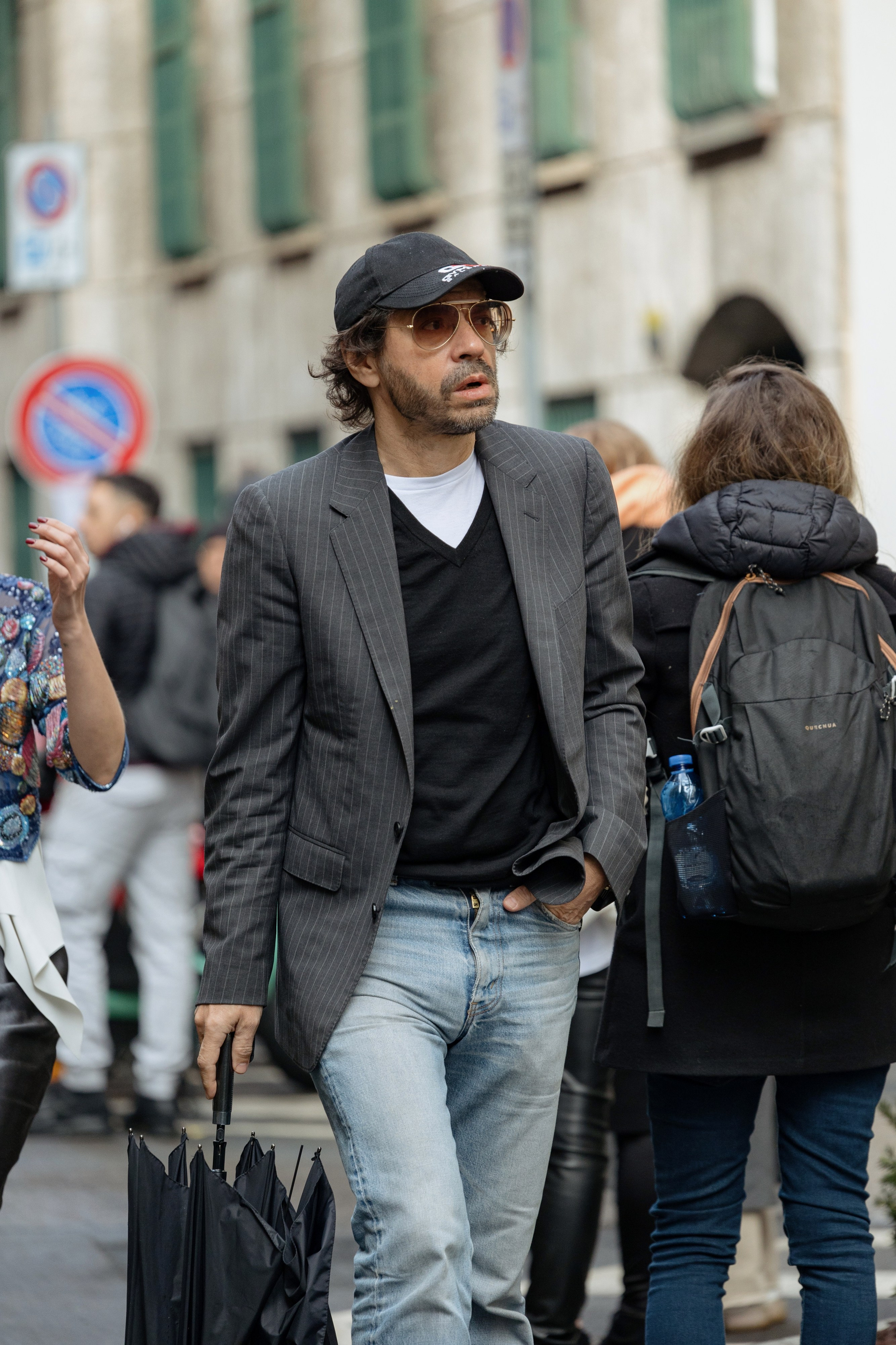 ARMANI MFW FALL/WINTER 24/25. Photographer in Milan Ivan Goncharov