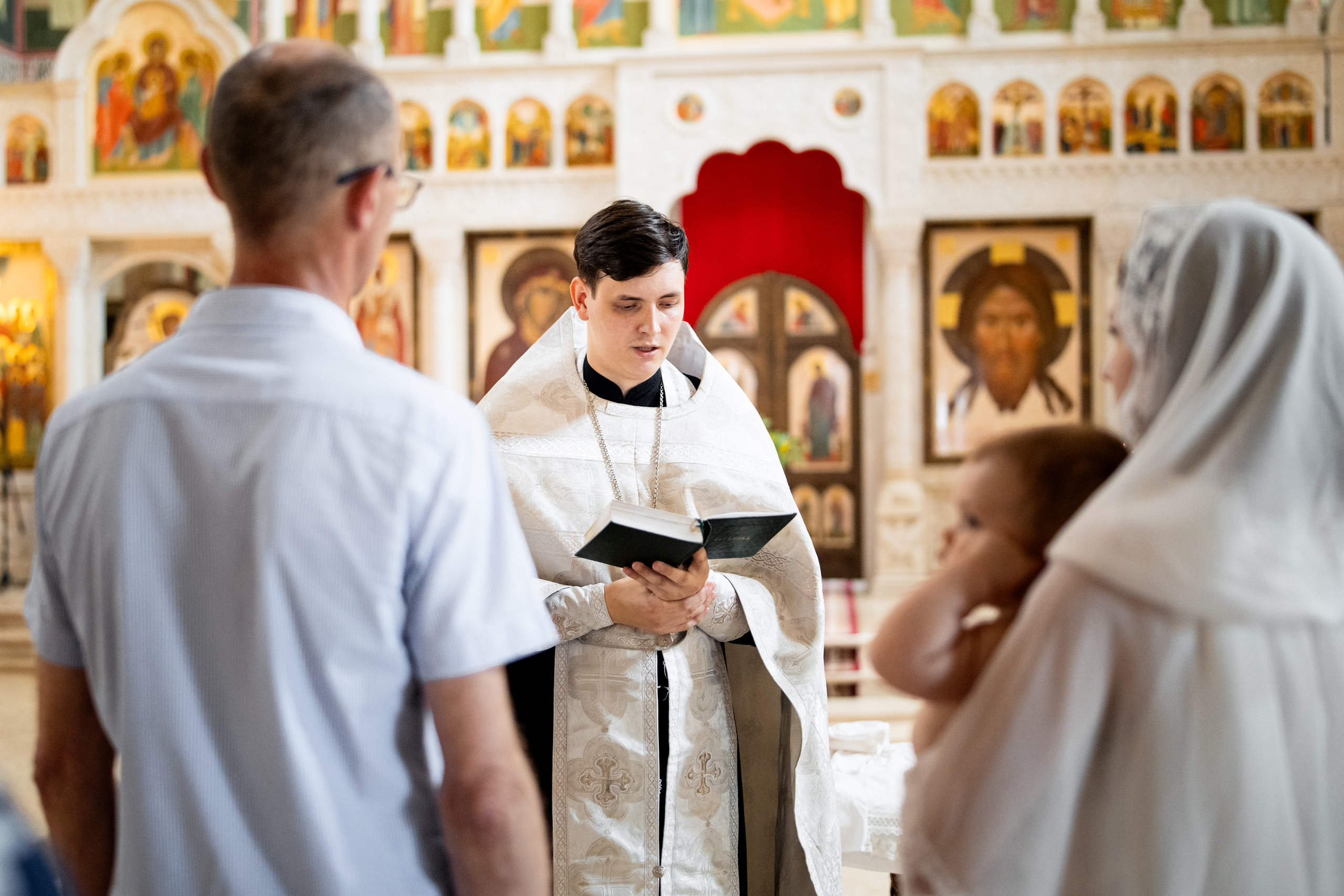 Крещение Евангелины. Уникальный фотограф на крещение и венчание. Москва