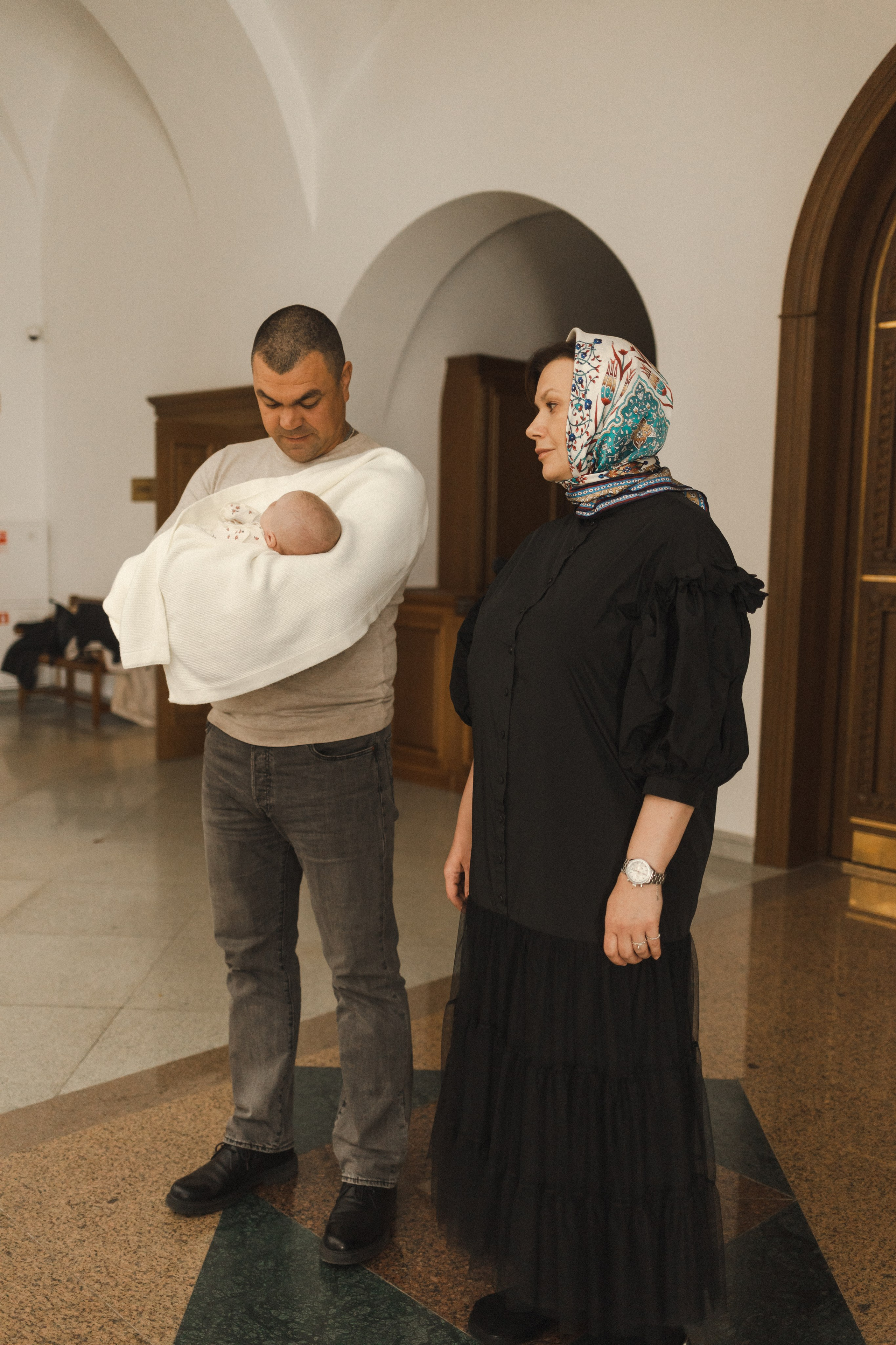 Крещение Стефании. Семейный фотограф в Москве