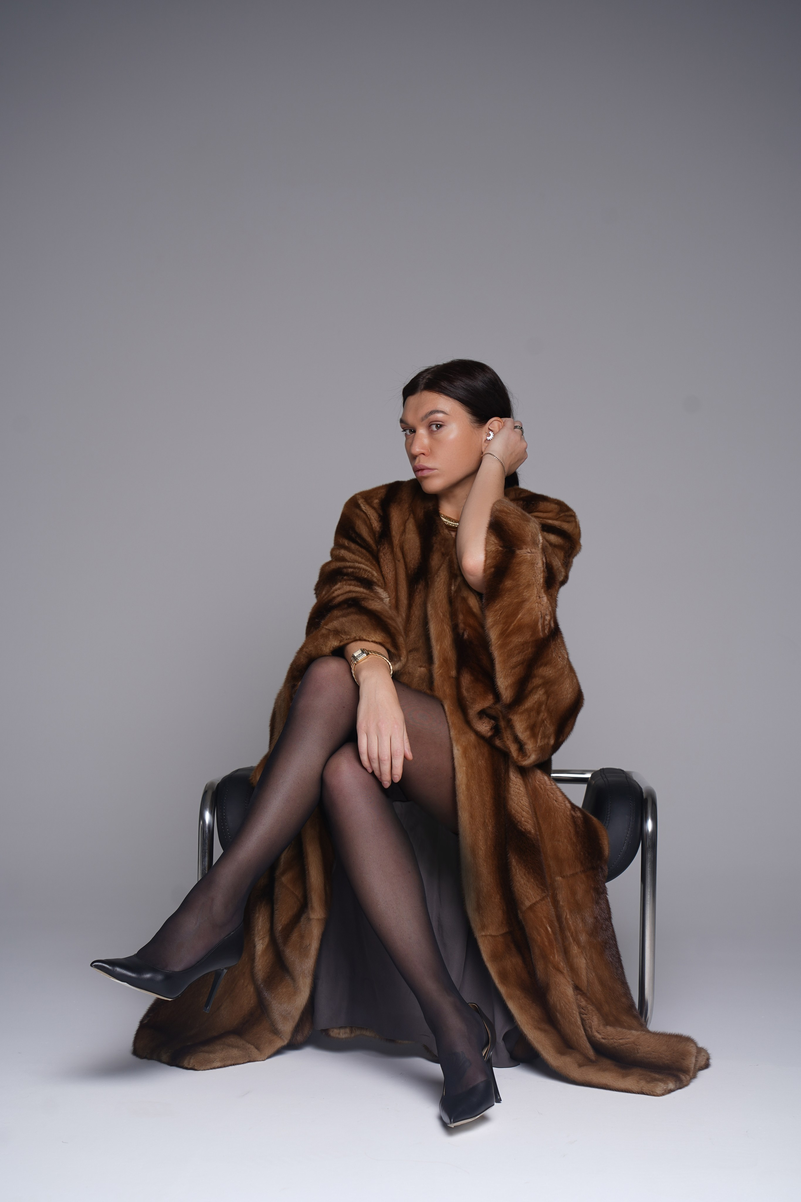 Фото на циклораме. Фотостудия СМЕНА. Анна, фотограф Москва, Зеленоград