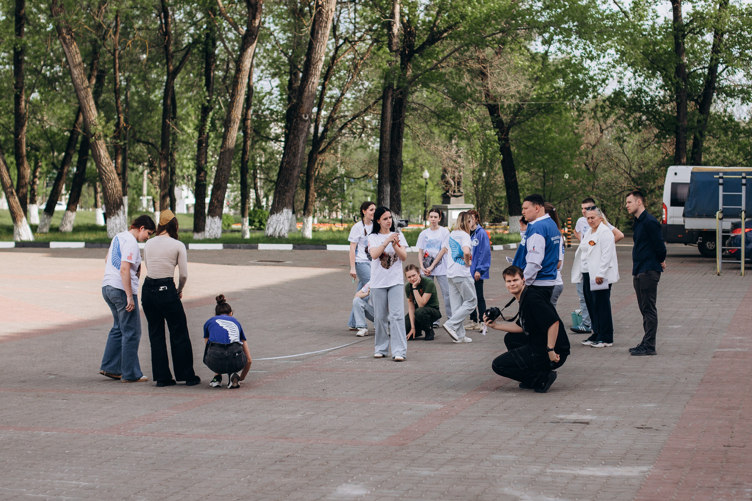 Акция «Огненные картины войны». Фотограф Михайлова Анастасия | Белгород