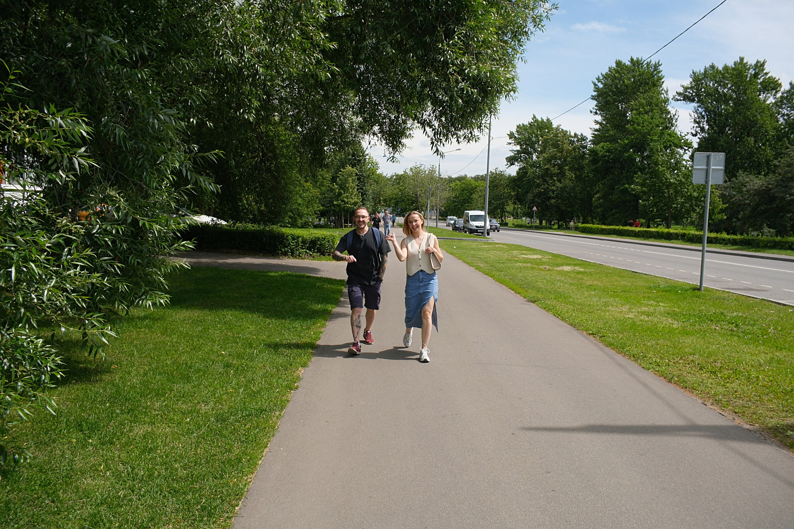 Прогулка на Каскадные пруды в Чертаново 06.07.2025. Улица, люди, жизнь…