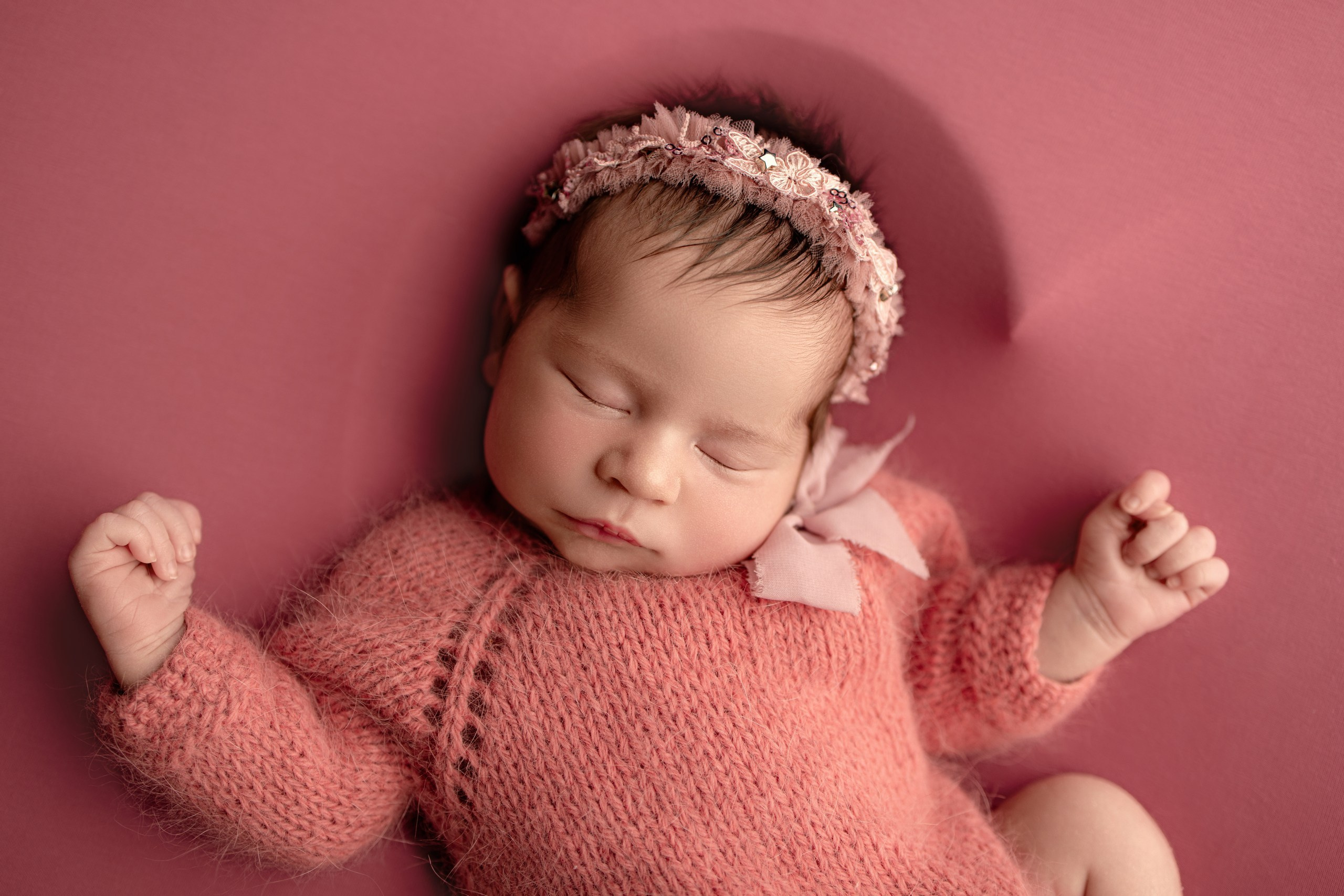 Алеся, 11 дней. Фотограф новорожденных newborn ньюборн в Москве