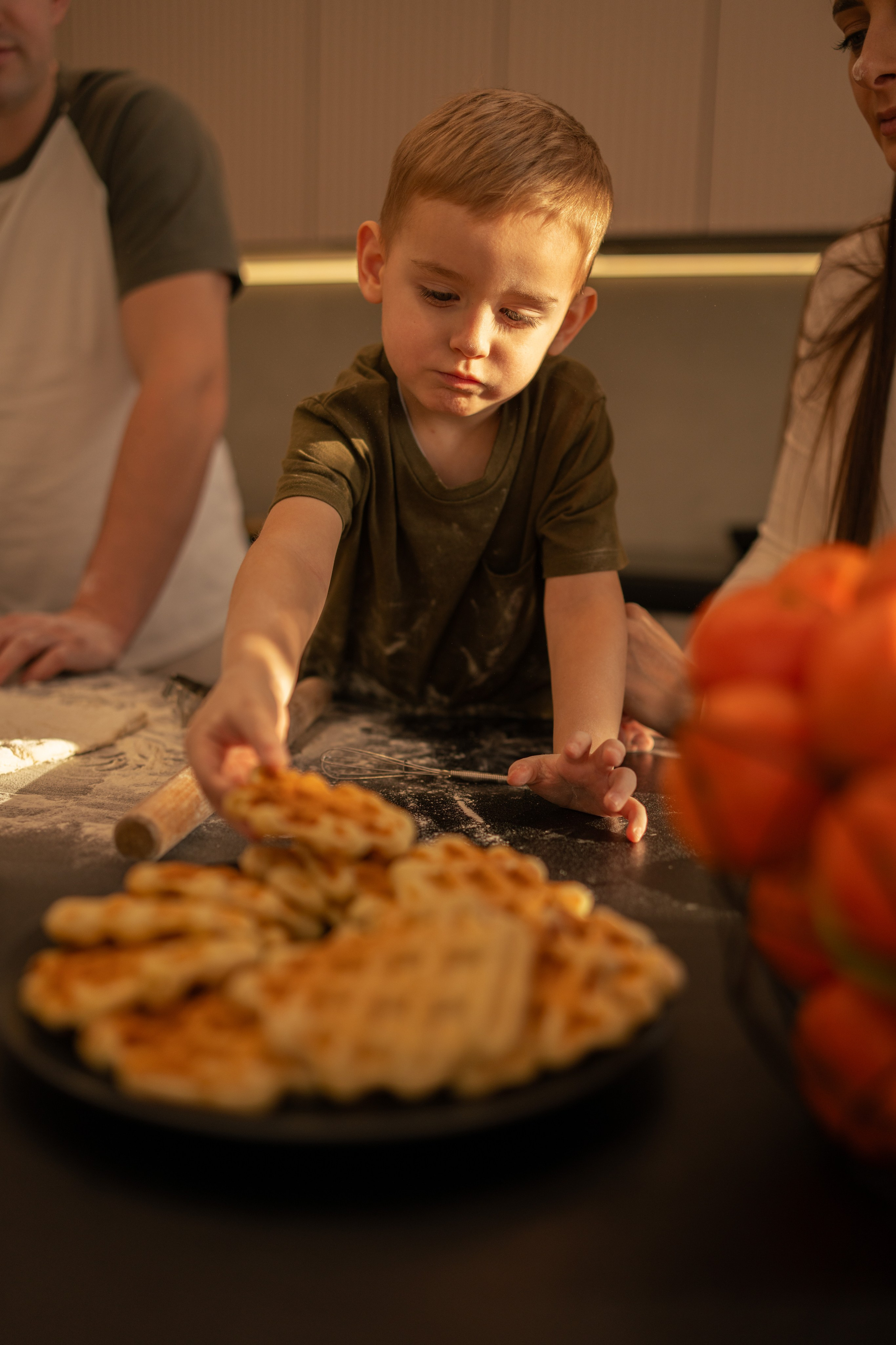Домашняя съемка семьи Ксении и Алексея. Семейный и портретный фотограф в Санкт-Петербурге Татьяна Гримоть