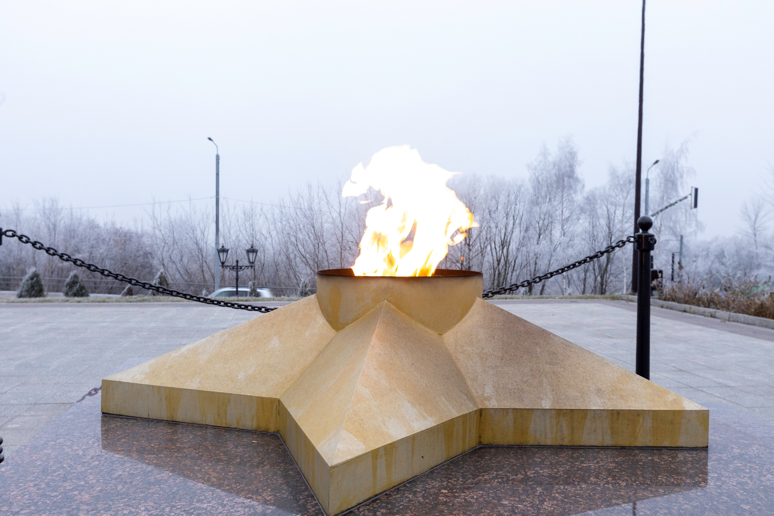 Иней — Менделеевский. Мемориалы Героям Великой Отечественной Войны. Фотограф в Туле Крупский АнДРей. Фотостудия «КАДР71» в Туле