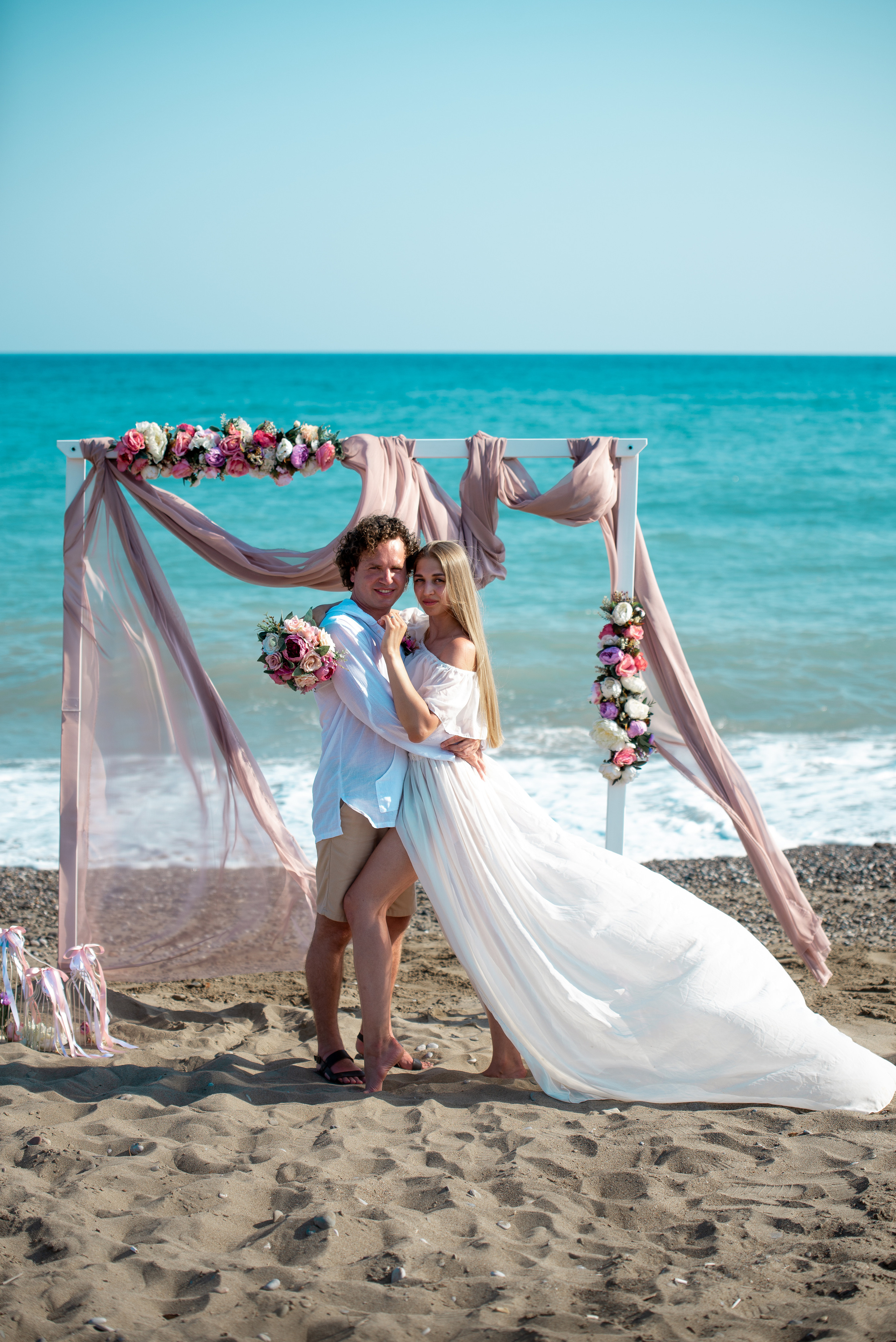 Белое платье. Профессиональный фотограф в Турции Анталии Кемере Сиде Белеке Алании