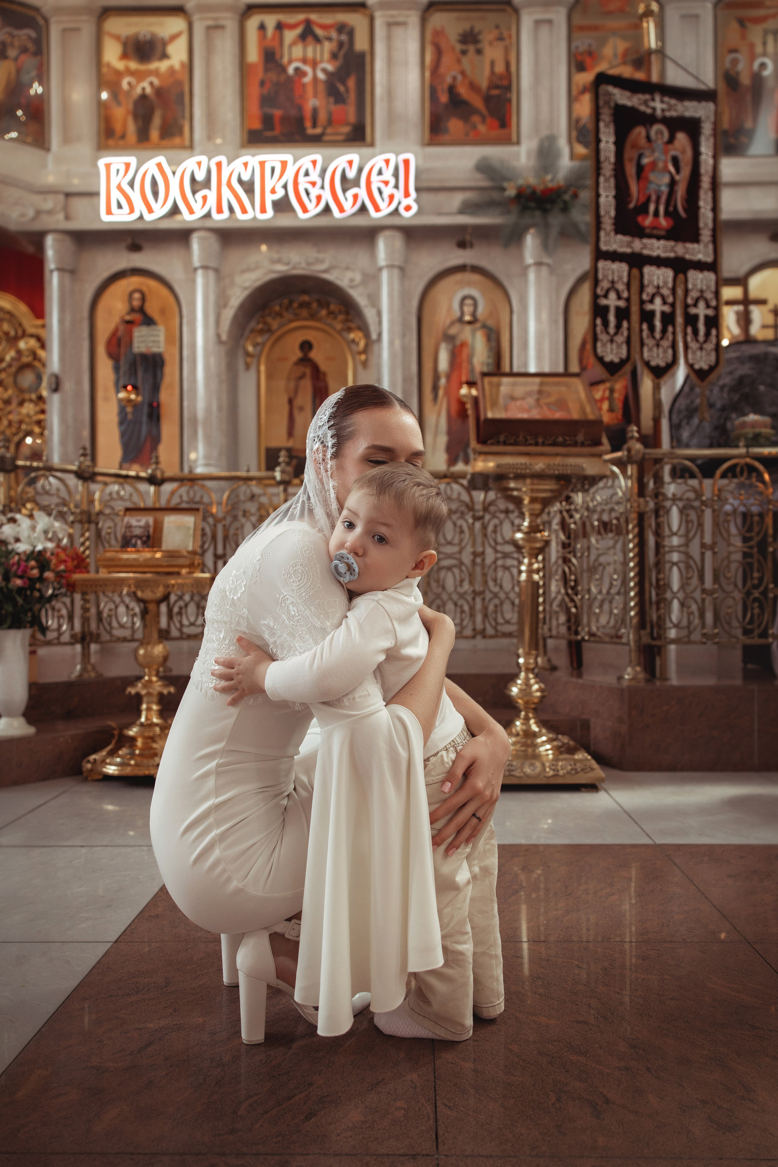 Таинство Крещения Льва. Храм Архангела Михаила г. Краснодар. Фотограф на Крещение и Венчание Краснодарский край — Гранкина Юлия