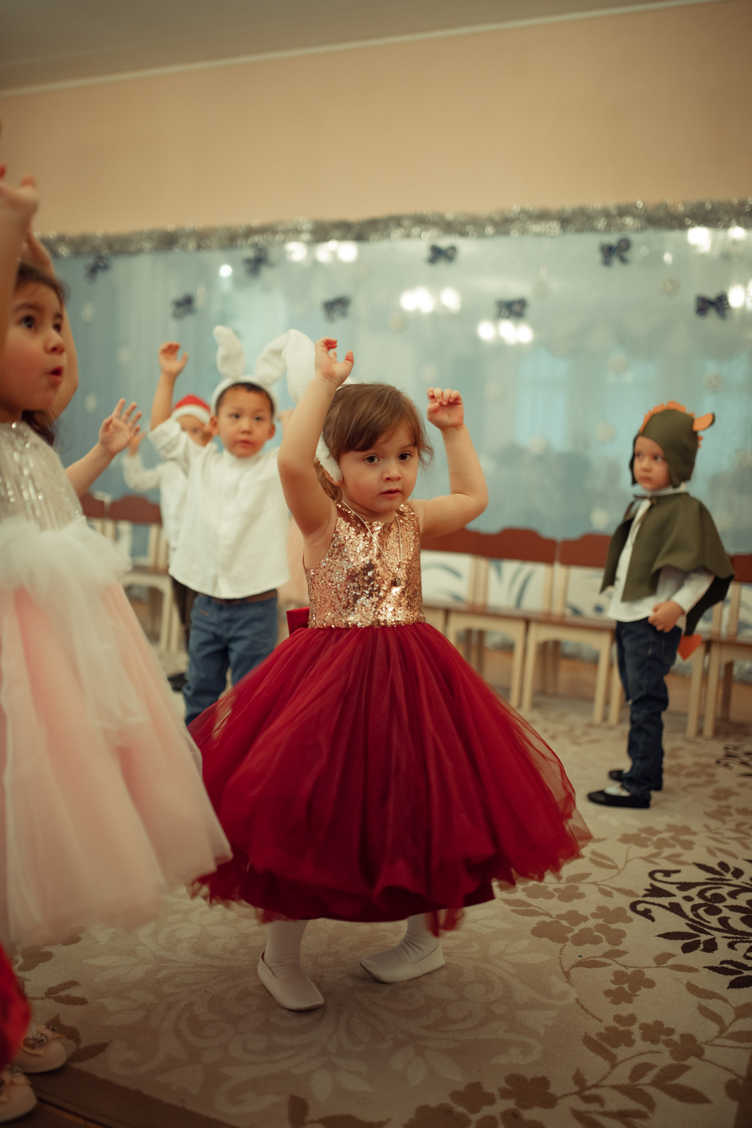Новогодний утренник в детском саду. Семейный и детский фотограф в Москве Дорогова Екатерина