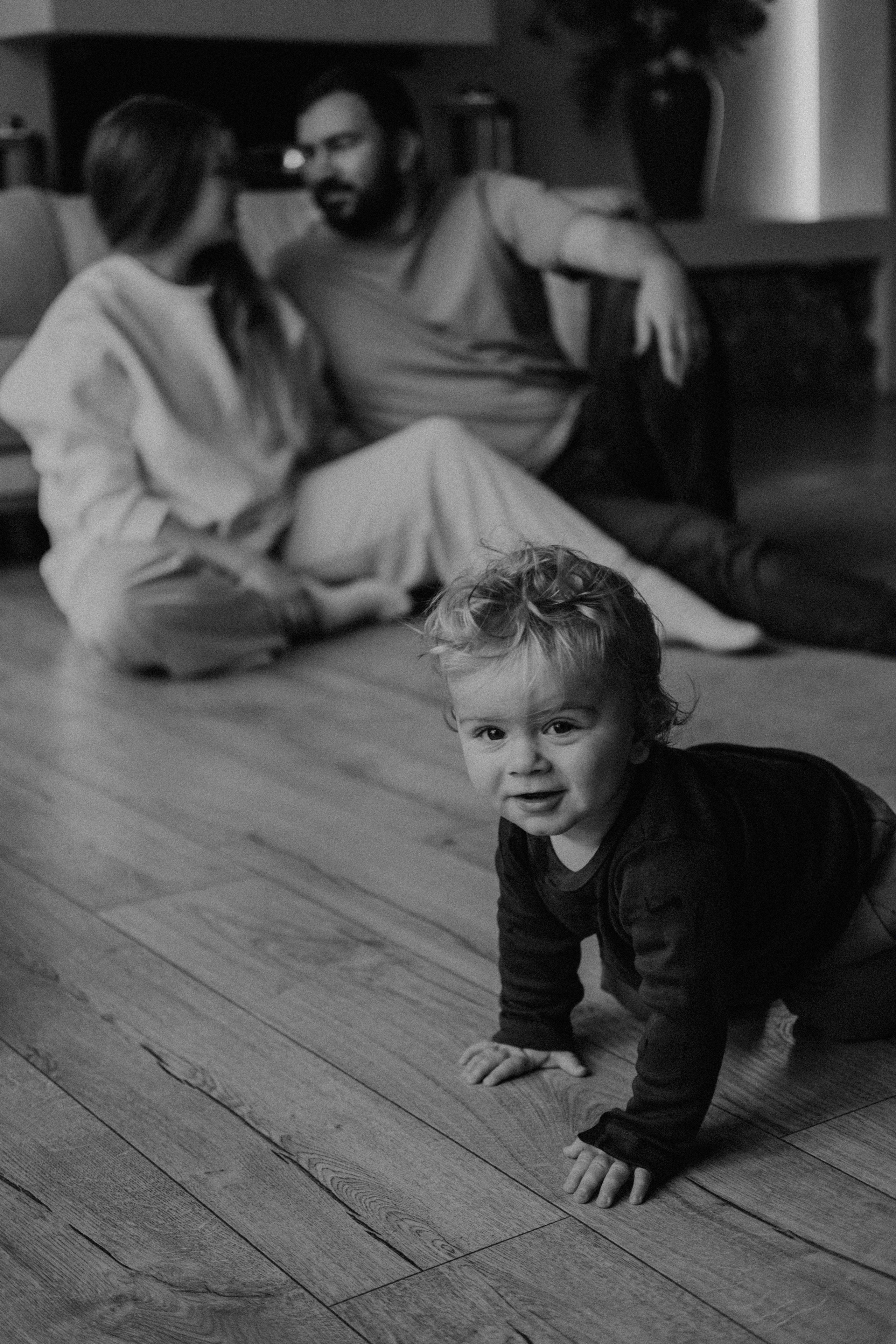 Красивая семья, уютная семейная фотосессия. Семейный фотограф в Москве Кристина Маркос