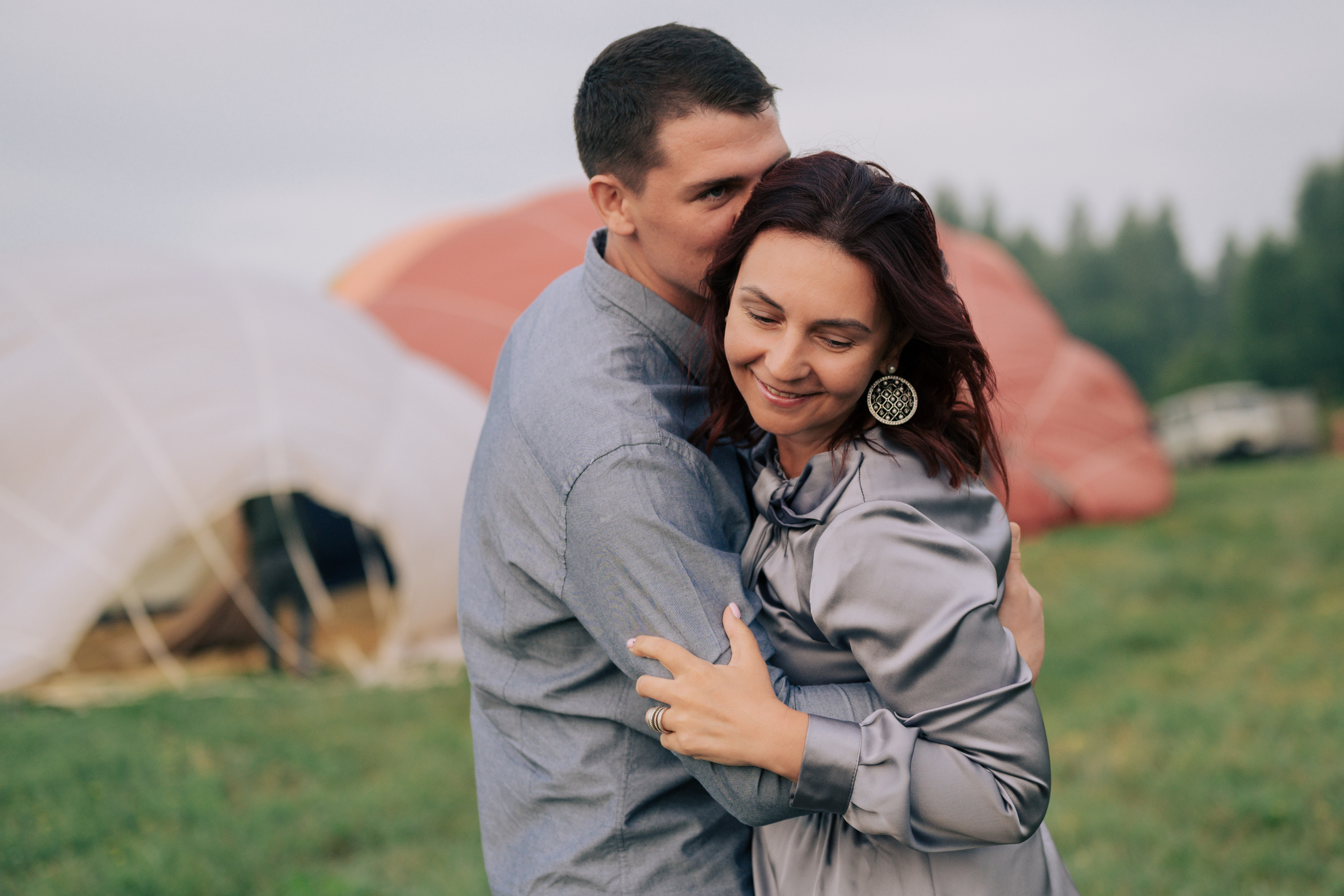 Наталья и Степан. Фотосессия на аэростатах и в отеле. Фотограф в Переславле-Залесском Алексей Погосов
