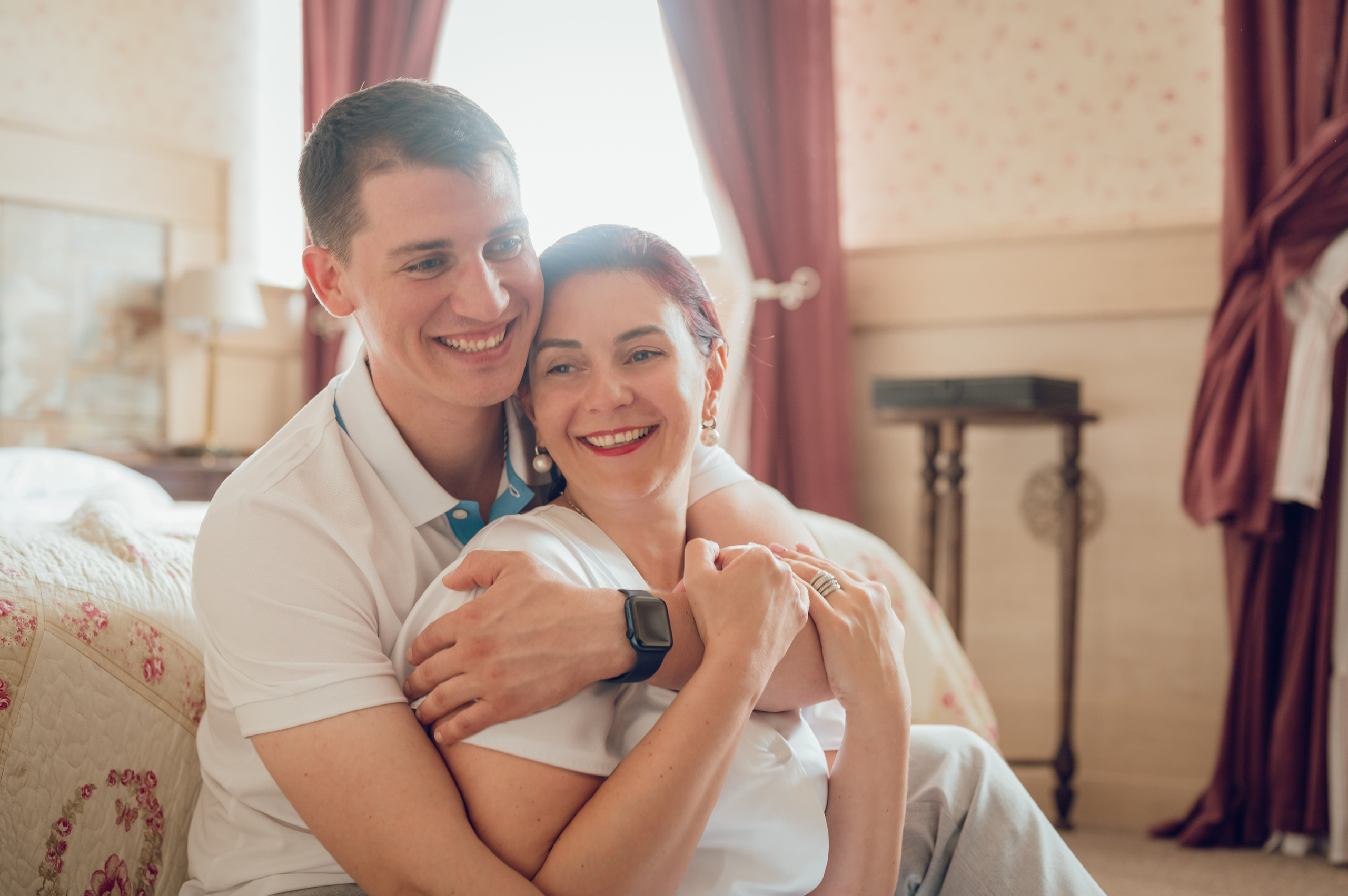 Наталья и Степан. Фотосессия на аэростатах и в отеле. Фотограф в Переславле-Залесском Алексей Погосов